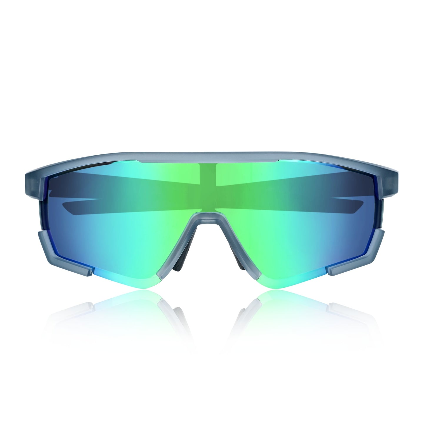 Breed Vega Polarized Sunglasses - Grey/Green - BSG070C4