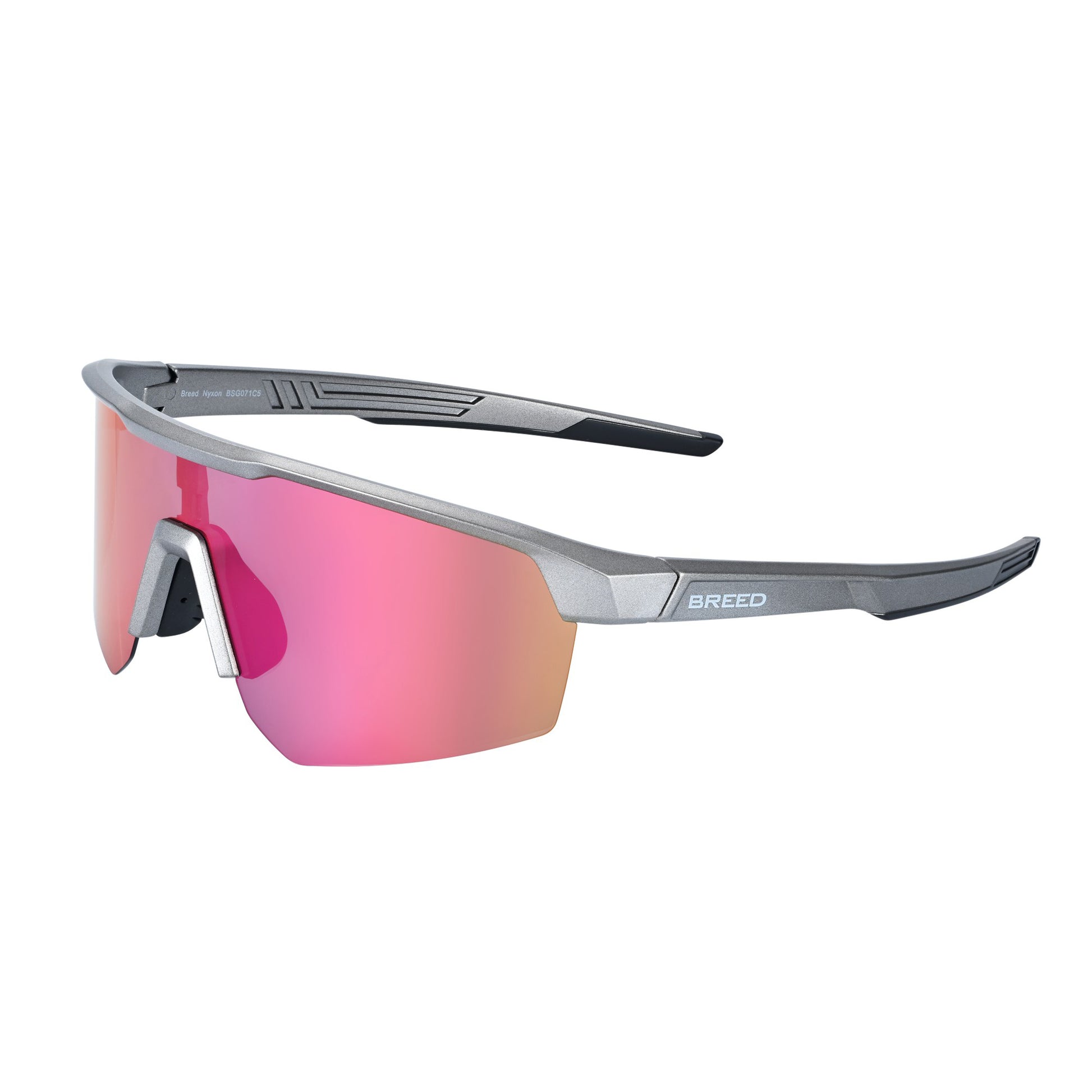 Breed Nyxon Polarized Sunglasses - Grey/Orange - BSG071C5