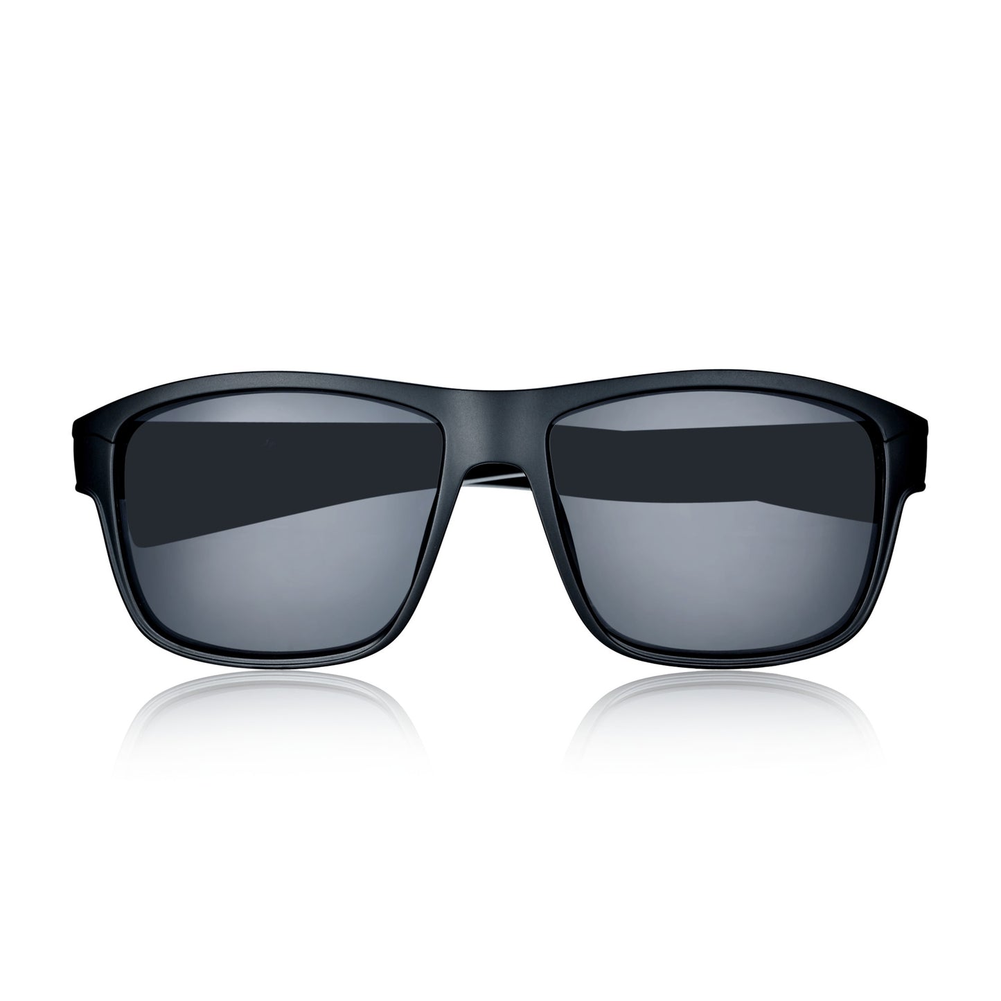 Breed Astor Polarized Sunglasses - Black/Black - BSG072C1