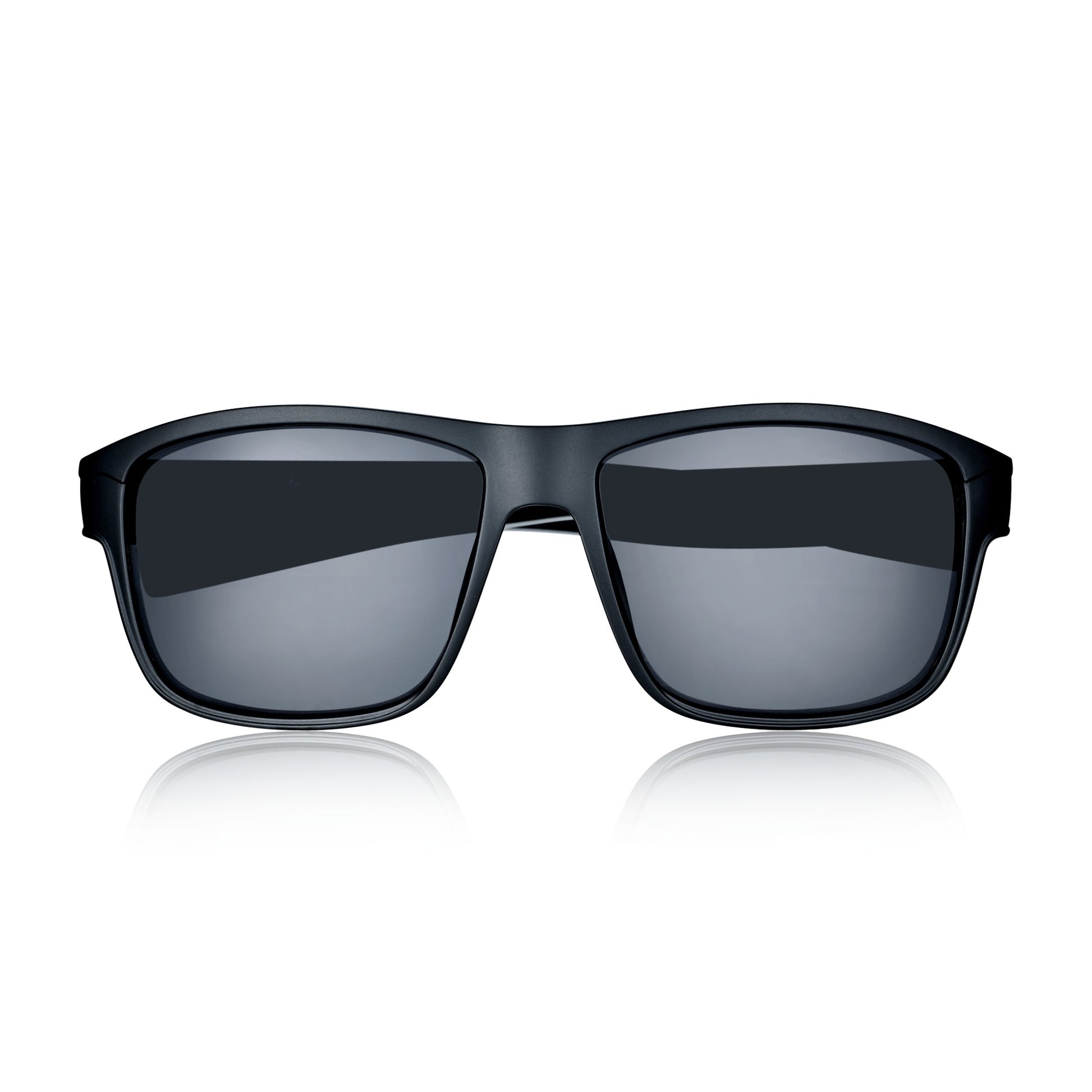 Breed Astor Polarized Sunglasses - Black/Black - BSG072C1