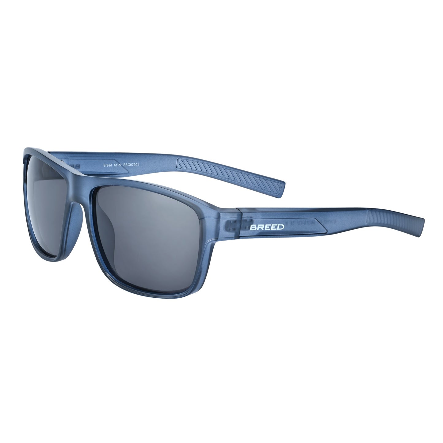 Breed Astor Polarized Sunglasses - Blue/Black - BSG072C4