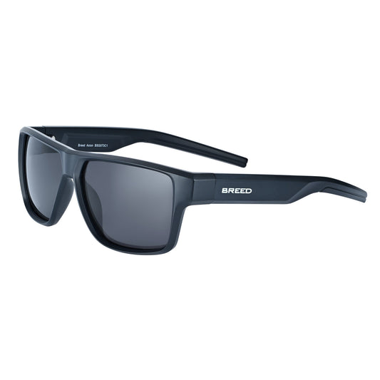 Breed Axion Polarized Sunglasses - Black/Black - BSG073C1
