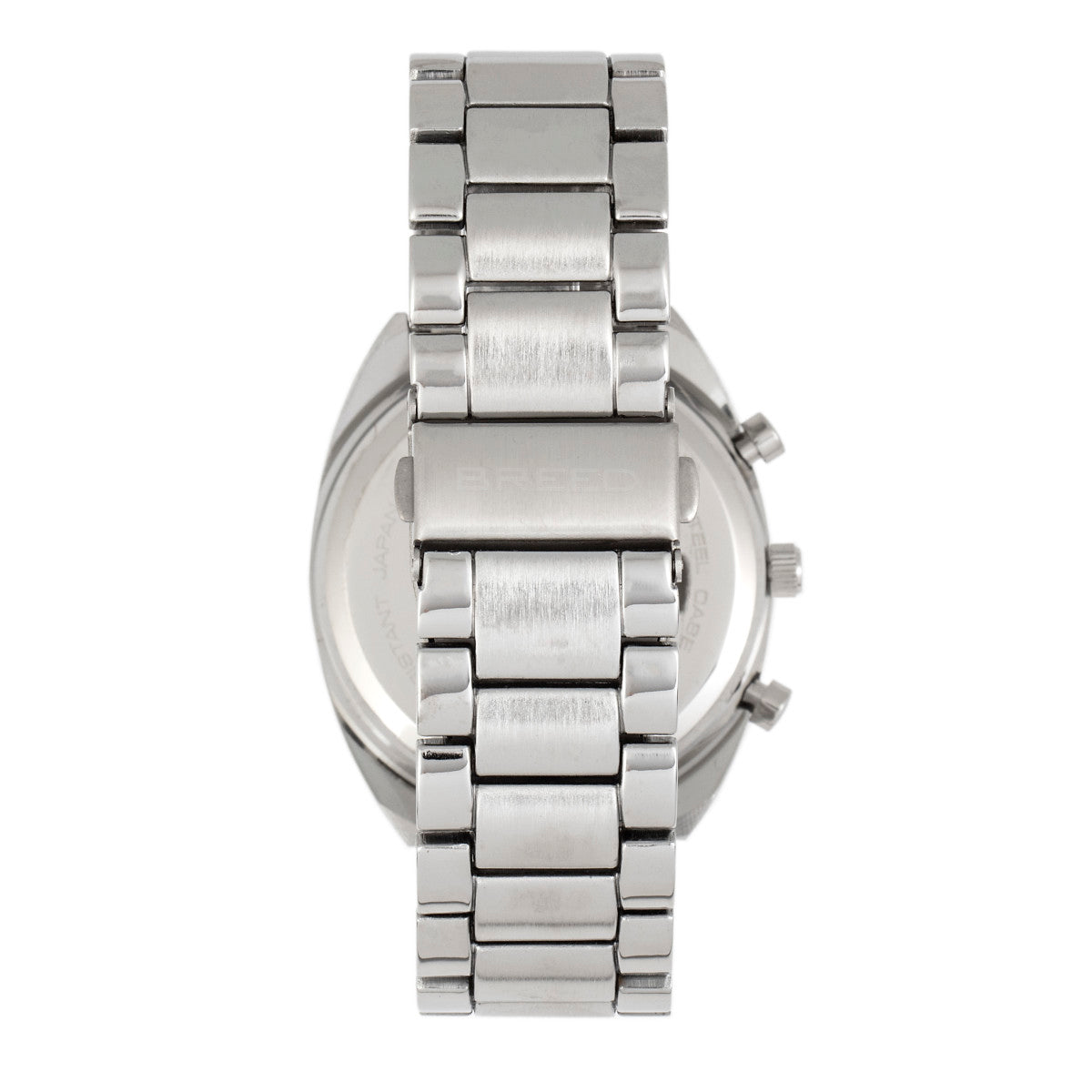 Breed Racer Men s Watch Silver Band Silver Case BRD85