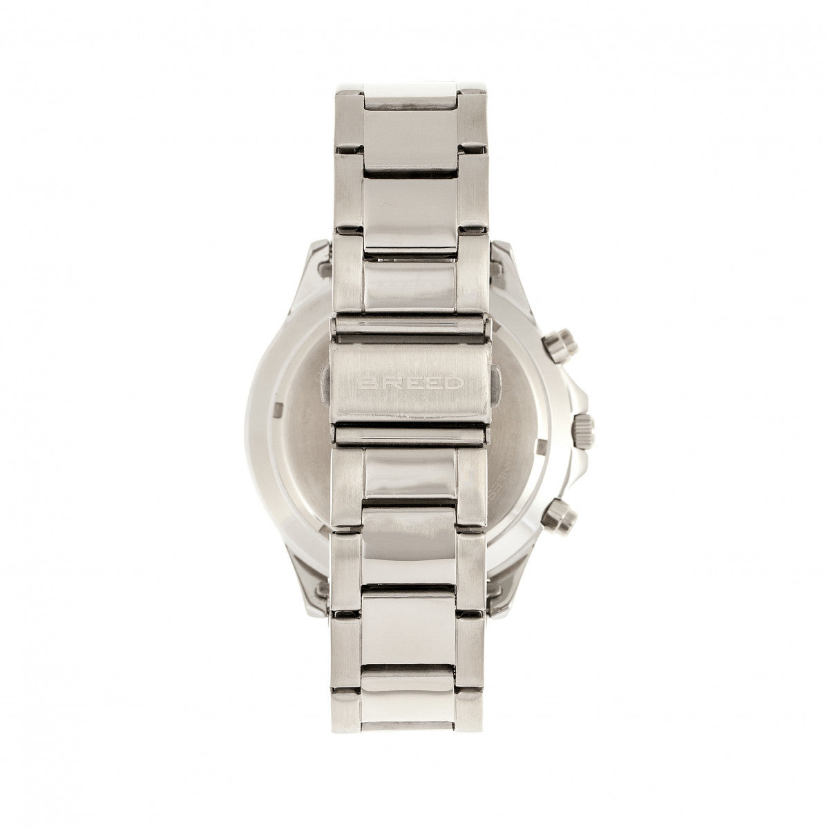 Breed Pegasus Bracelet Watch w/Day/Date  - Black/Silver - BRD8101