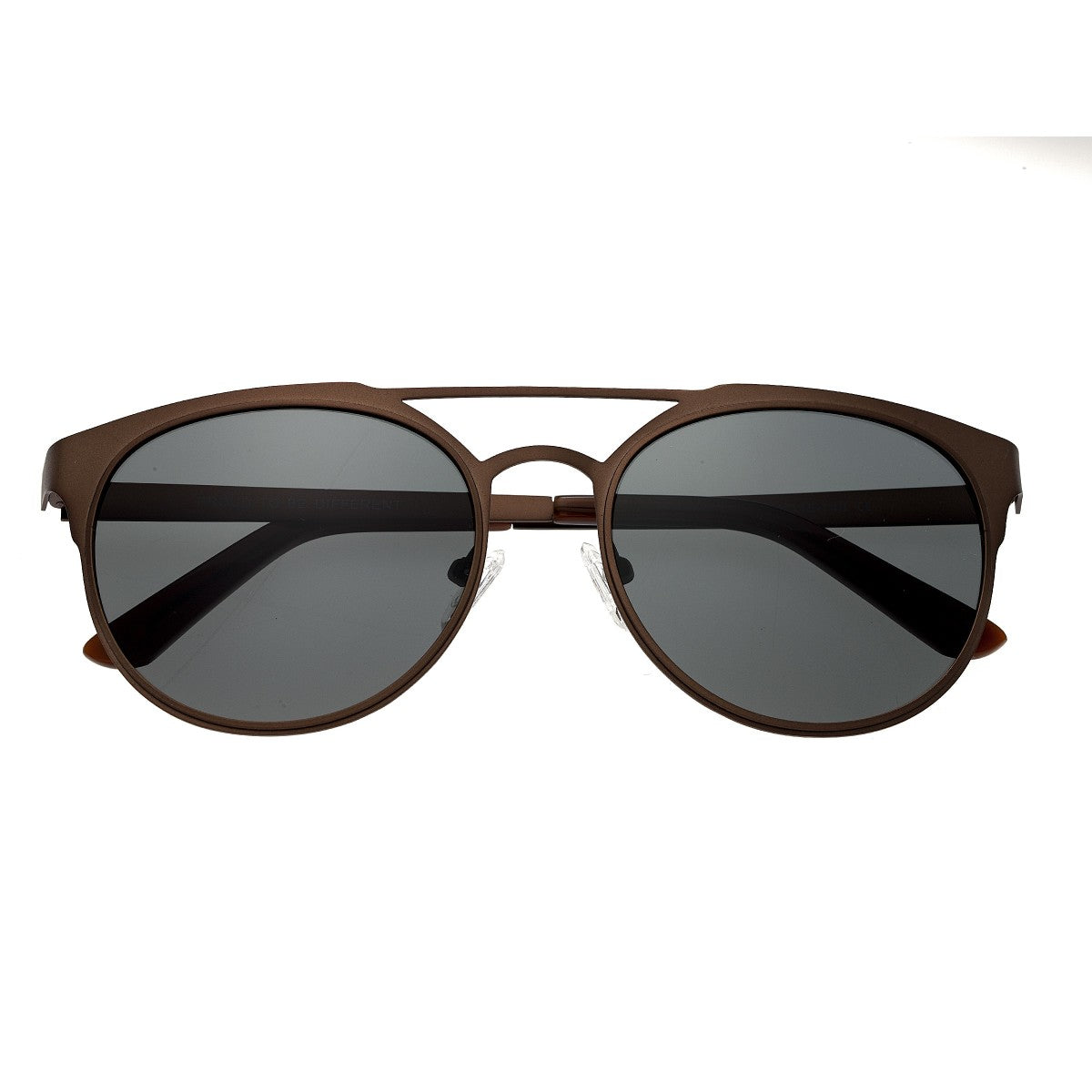 Breed Mensa Titanium Polarized Sunglasses - Brown/Black - BSG037BN