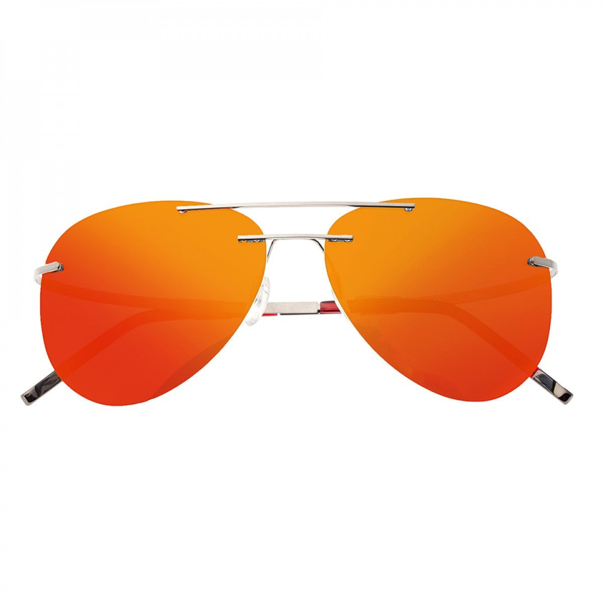 Breed Luna Polarized Sunglasses - Gunmetal/Red-Yellow - BSG044GM