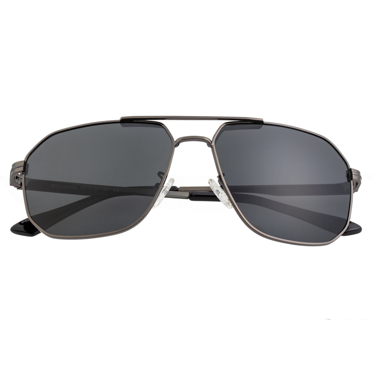 Breed Norma Polarized Sunglasses - Gunmetal/Black - BSG064SL