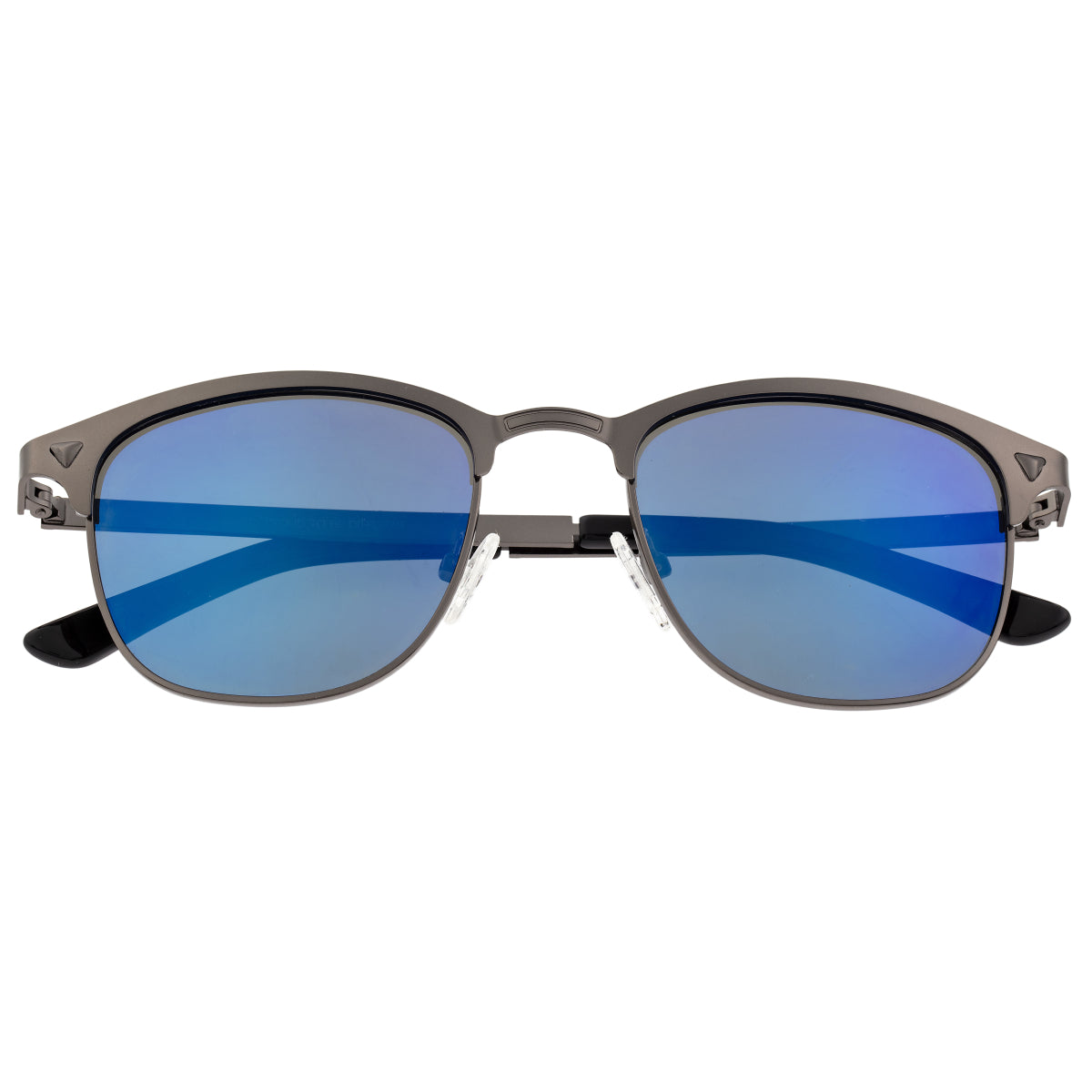 Breed Phase Titanium Polarized Sunglasses - Gunmetal/Blue - BSG058GM