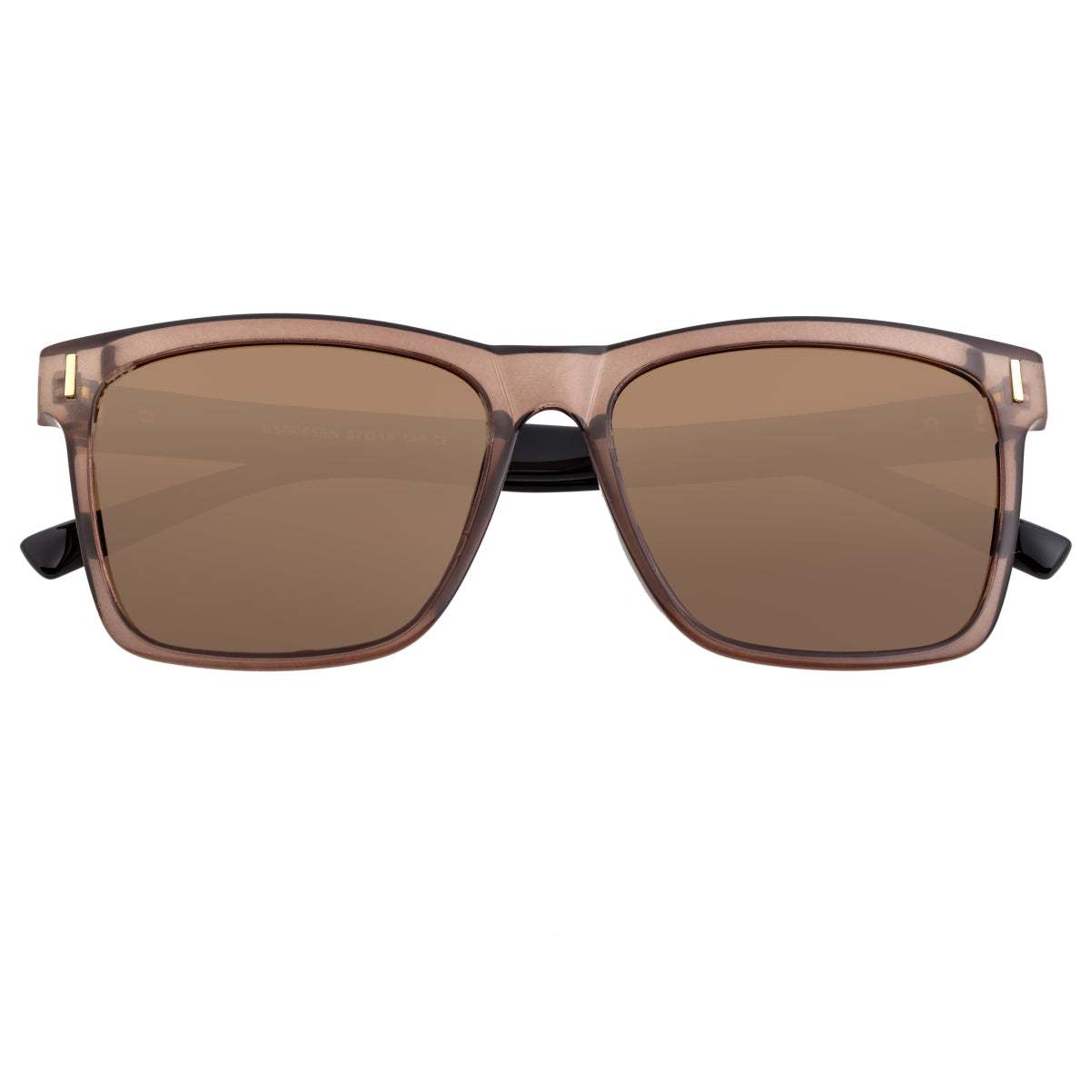 Breed Pictor Polarized Sunglasses - Brown/Black - BSG065BN