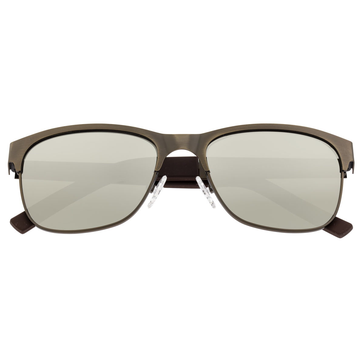 Breed Hypnos Titanium Polarized Sunglasses - Bronze/Silver - BSG057BN