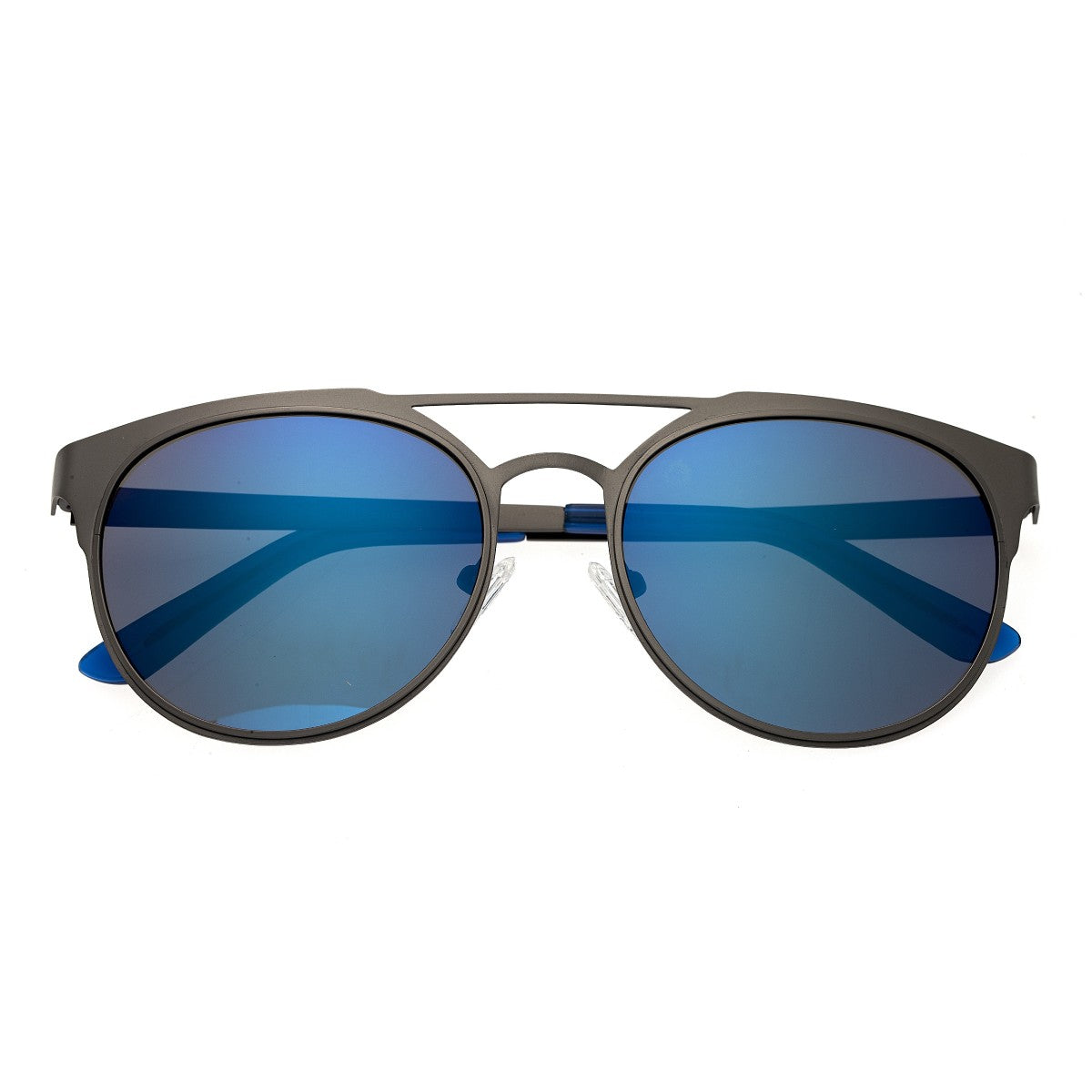 Breed Mensa Titanium Polarized Sunglasses - Gunmetal/Blue - BSG037GM