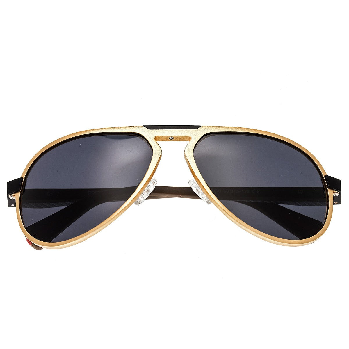 Breed Octans Titanium Polarized Sunglasses - Gold/Black - BSG028GD