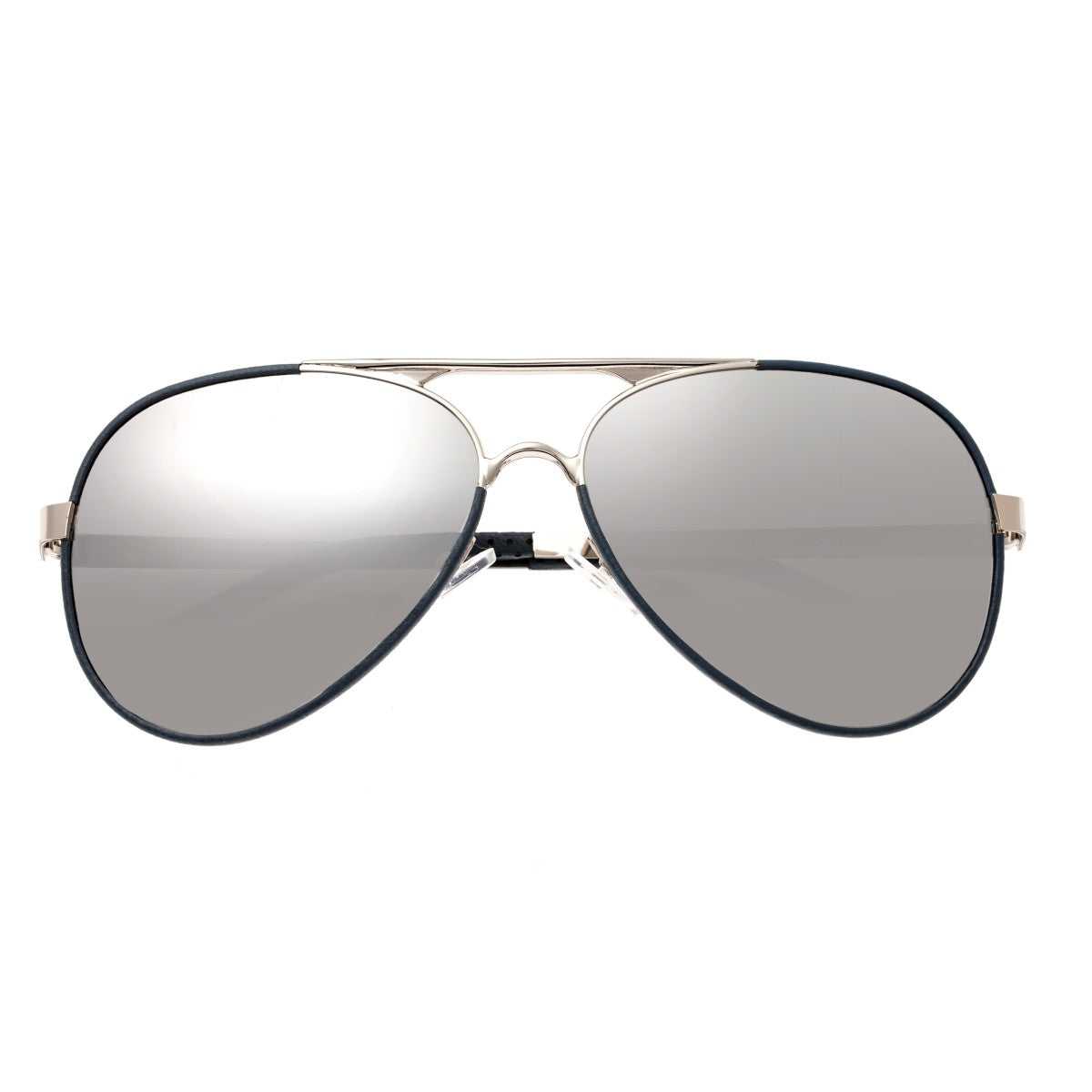 Breed Genesis Polarized Sunglasses - Silver/Silver - BSG046SL