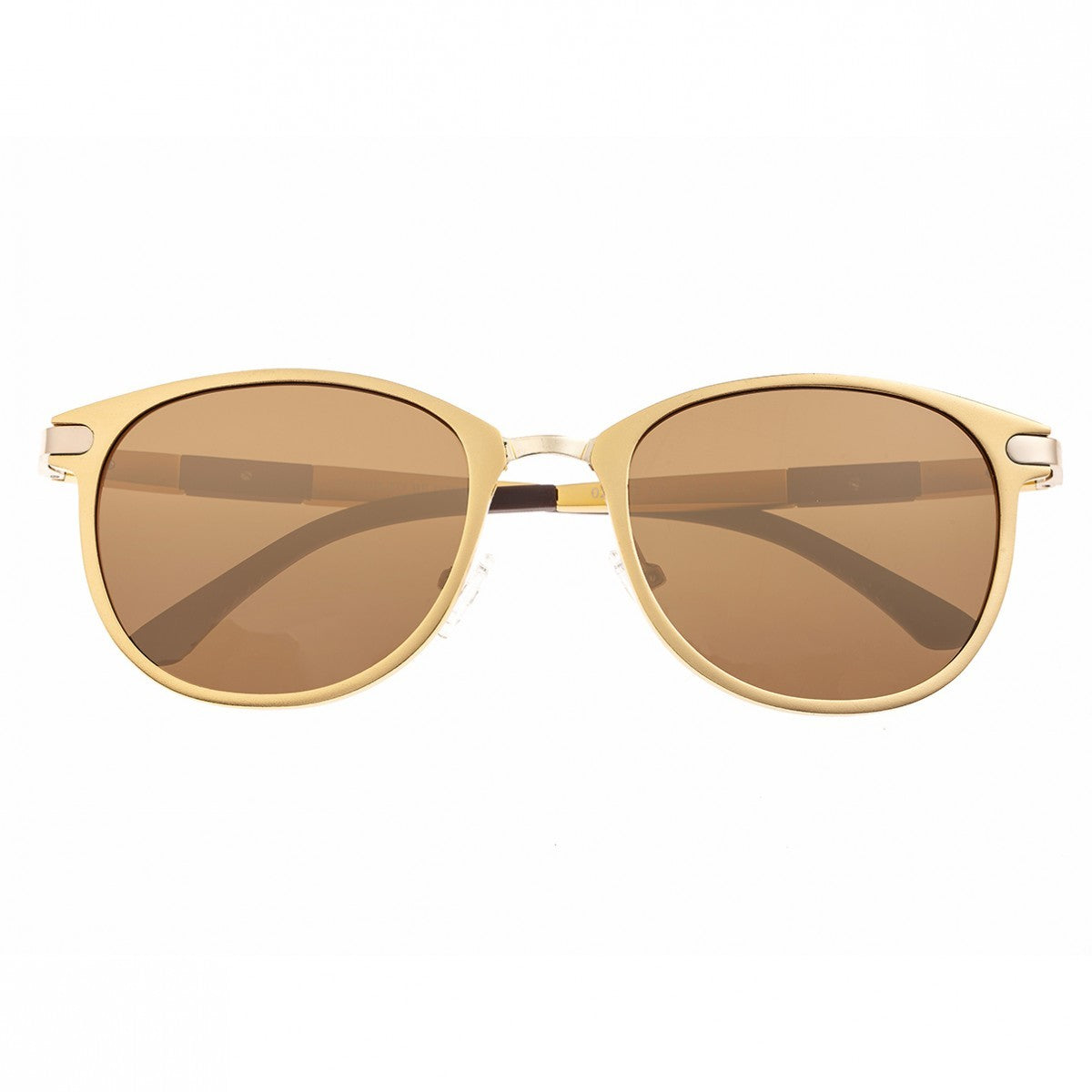 Breed Orion Aluminium Polarized Sunglasses - Gold/Brown - BSG020GD