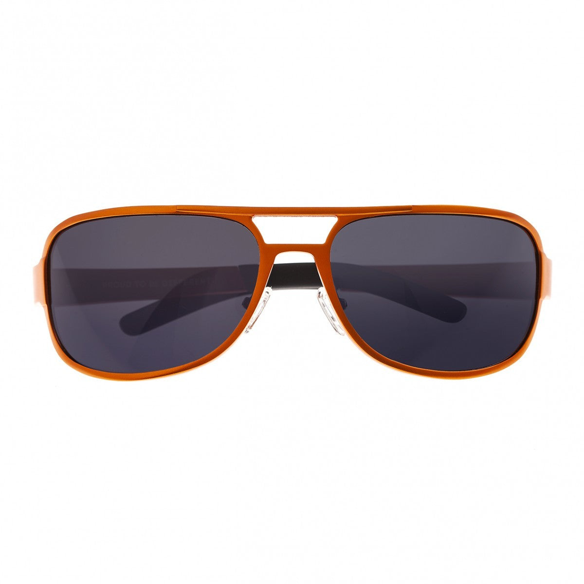Breed Xander Aluminium Polarized Sunglasses - Orange/Black - BSG014OG
