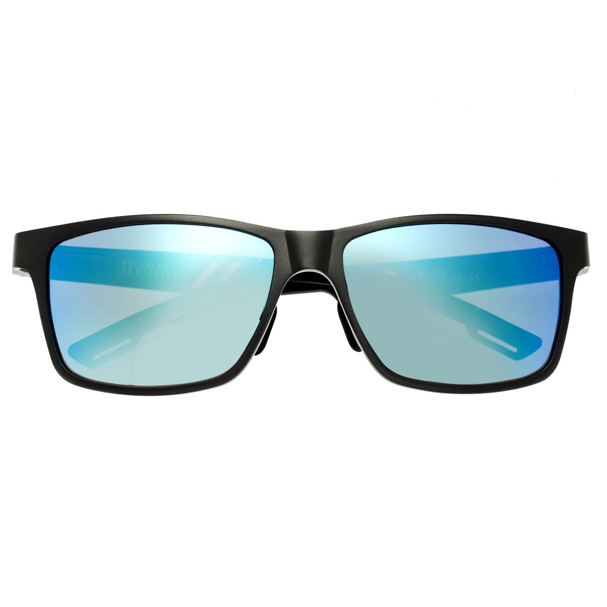 Breed Pyxis Titanium Polarized Sunglasses - Gunmetal/Blue - BSG024BL