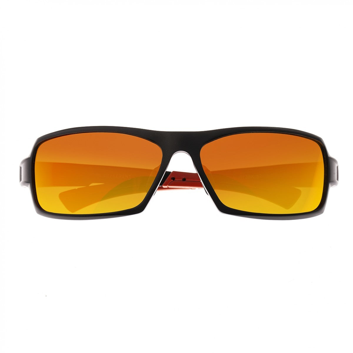 Breed Cosmos Aluminium Polarized Sunglasses - Black/Red-Yellow - BSG013BK