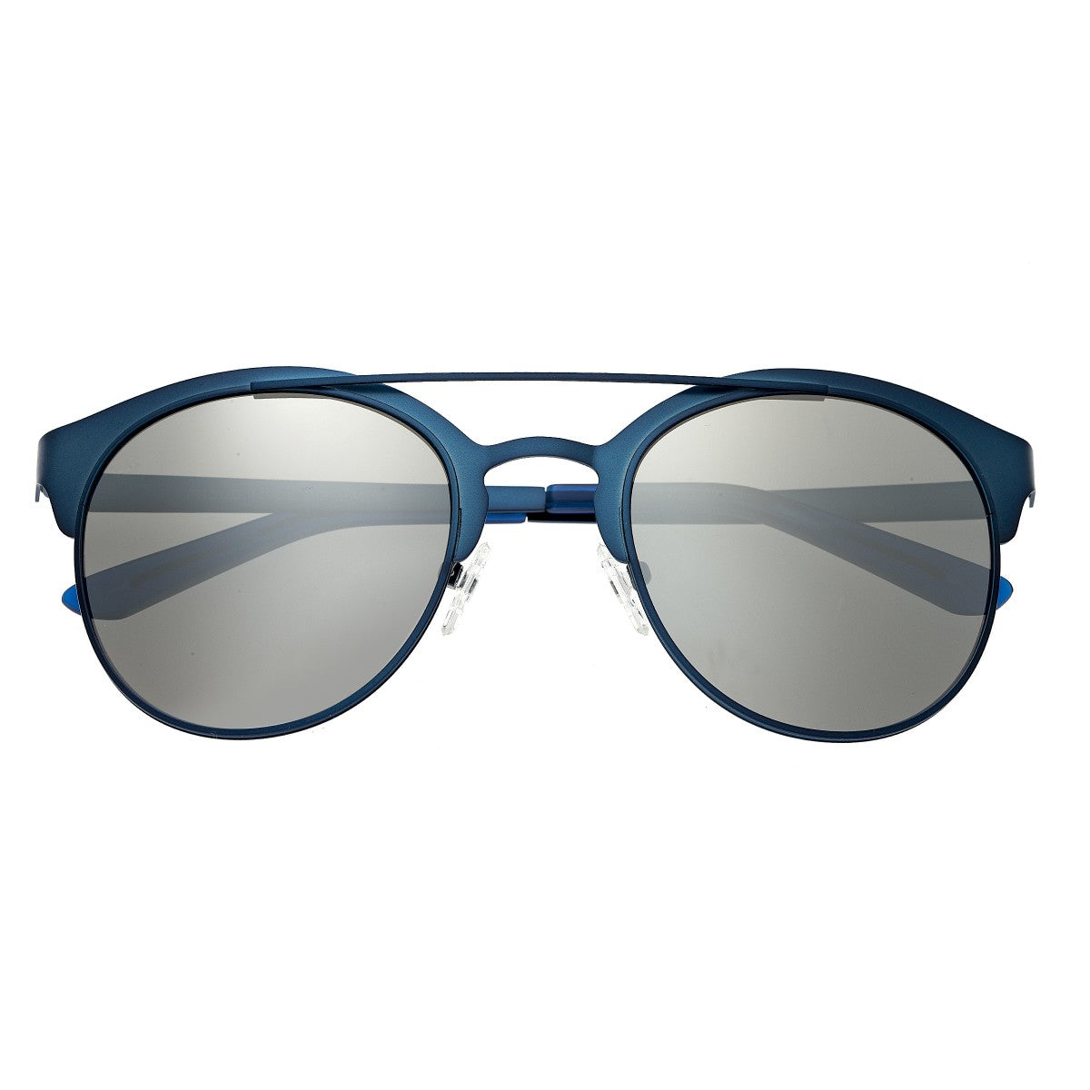 Breed Phoenix Titanium Polarized Sunglasses - Blue/Silver - BSG036BL