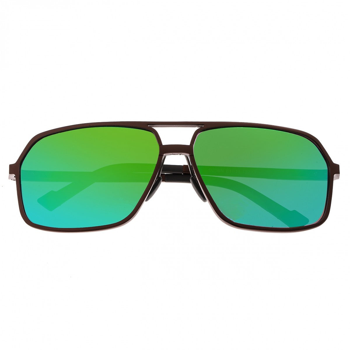 Breed Fornax Aluminium Polarized Sunglasses - Brown/Blue-Green - BSG023BN