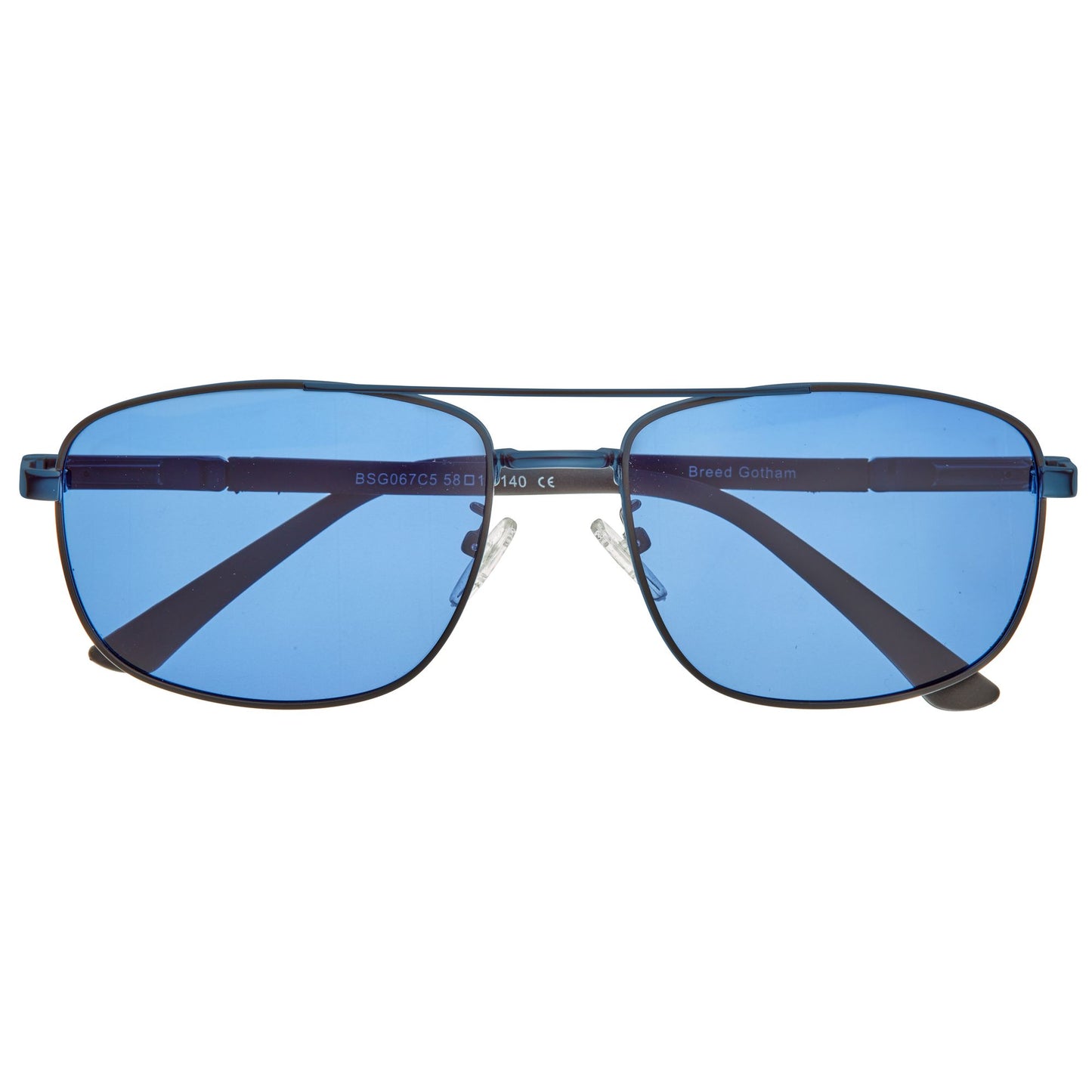 Breed Gotham Polarized Sunglasses - Navy/Blue - BSG067C5