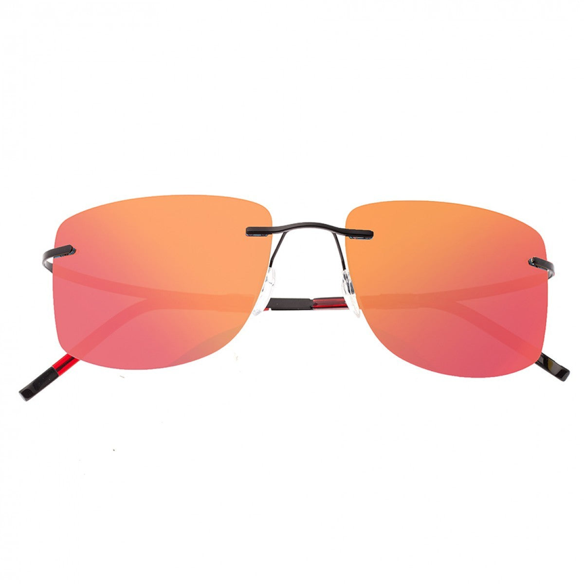 Breed Aero Polarized Sunglasses -Black/Red-Yellow - BSG041BK