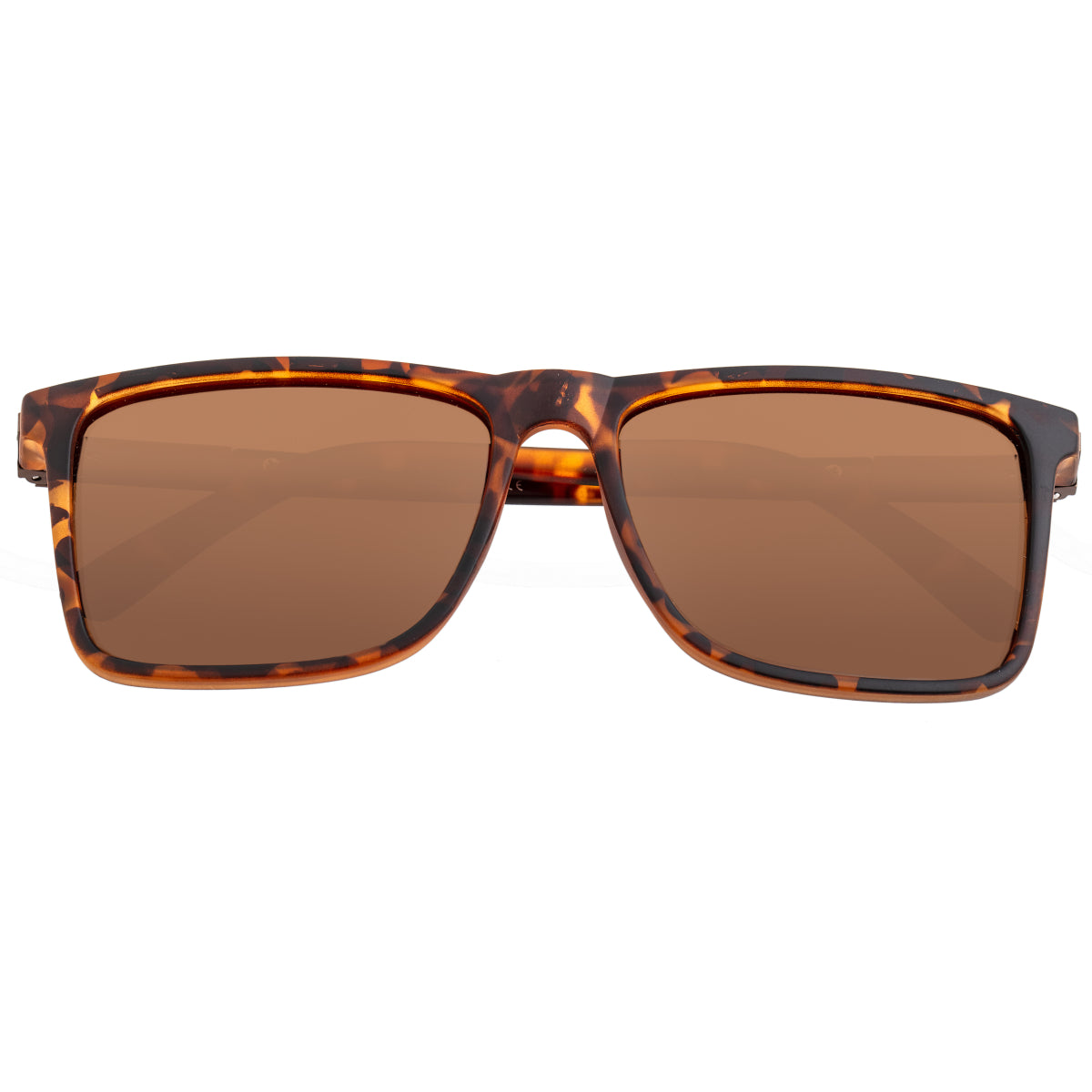 Breed Caelum Polarized Sunglasses - Tortoise/Brown - BSG063BN