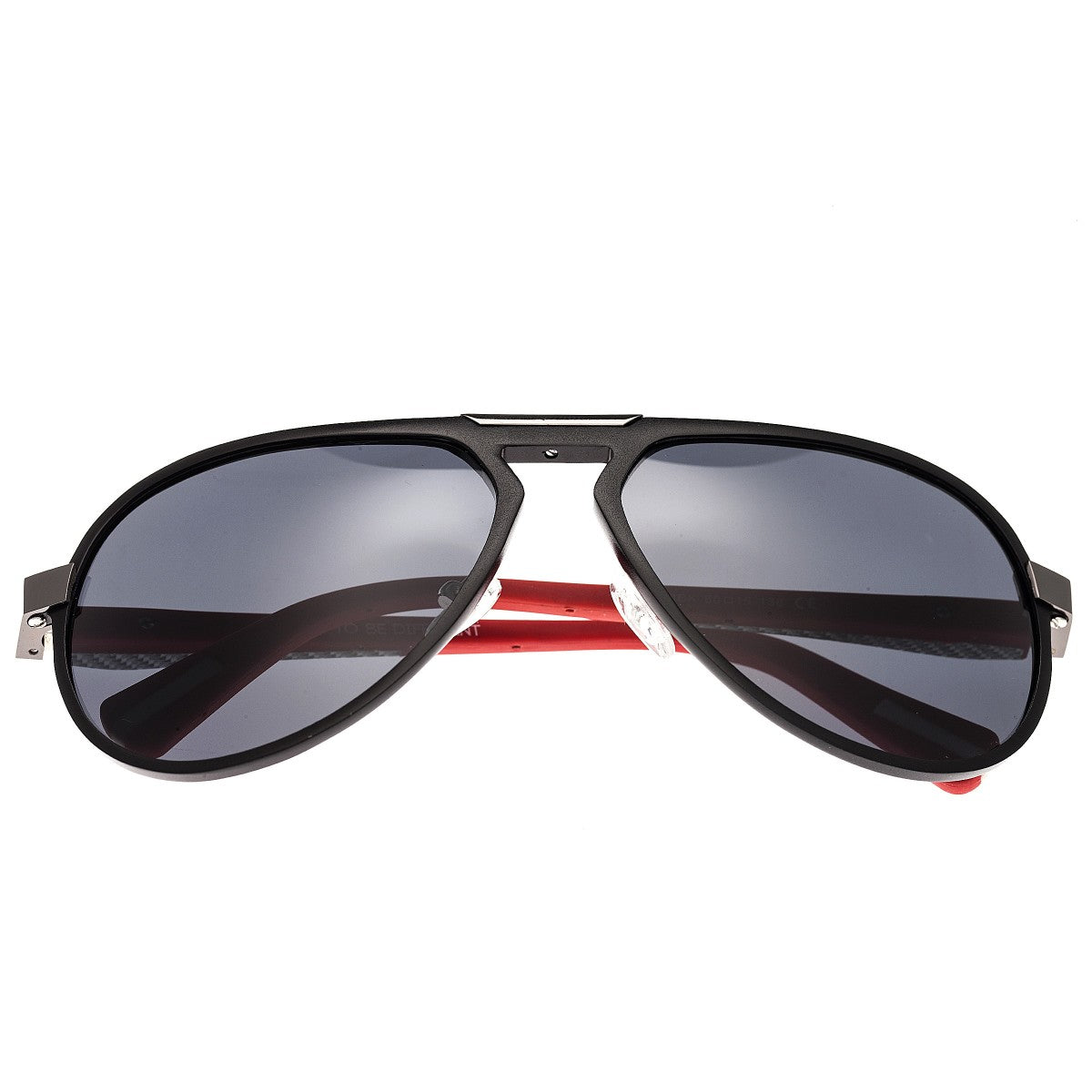 Breed Octans Titanium Polarized Sunglasses - Black/Black - BSG028BK