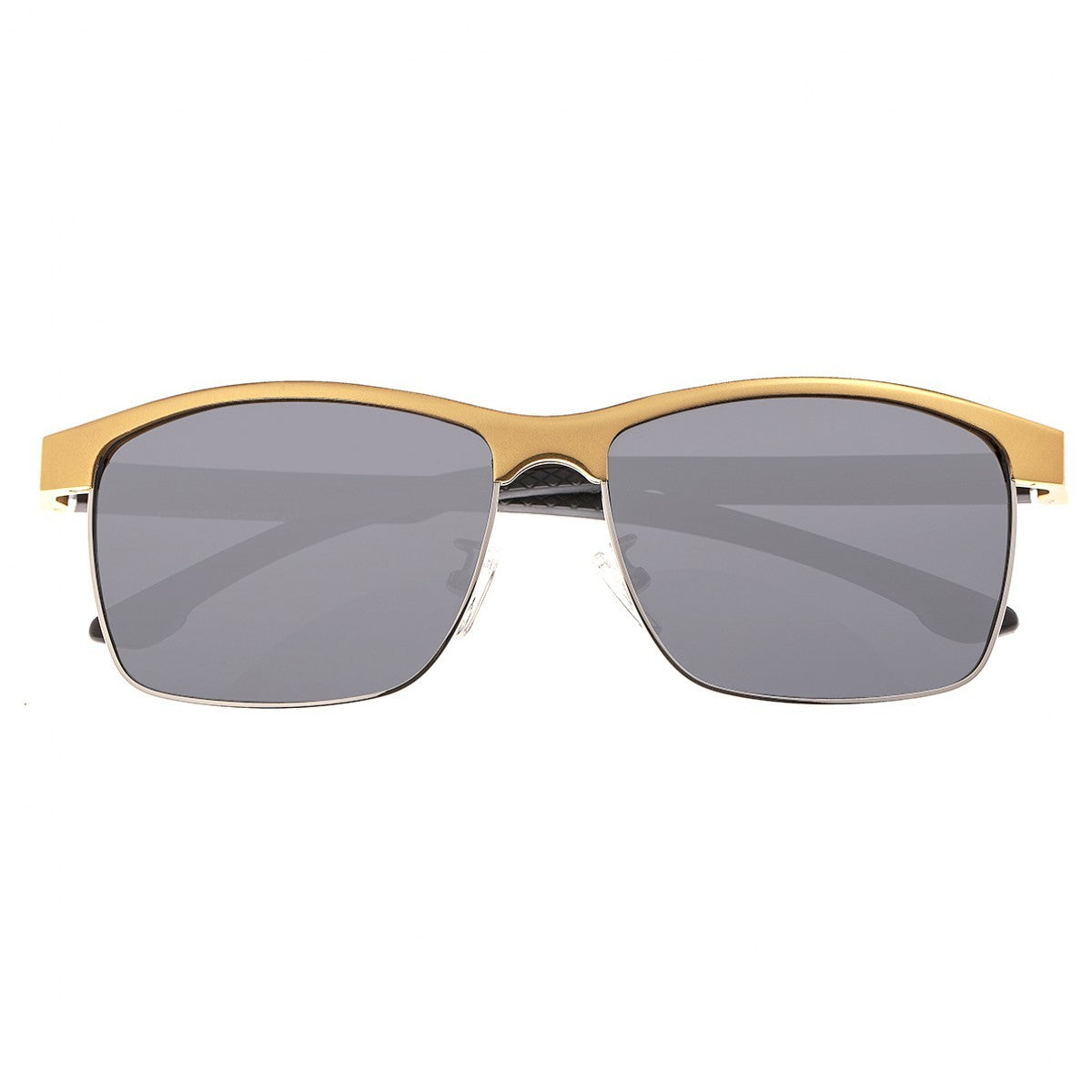 Breed Bode Aluminium Polarized Sunglasses - Gold/Black - BSG026GD