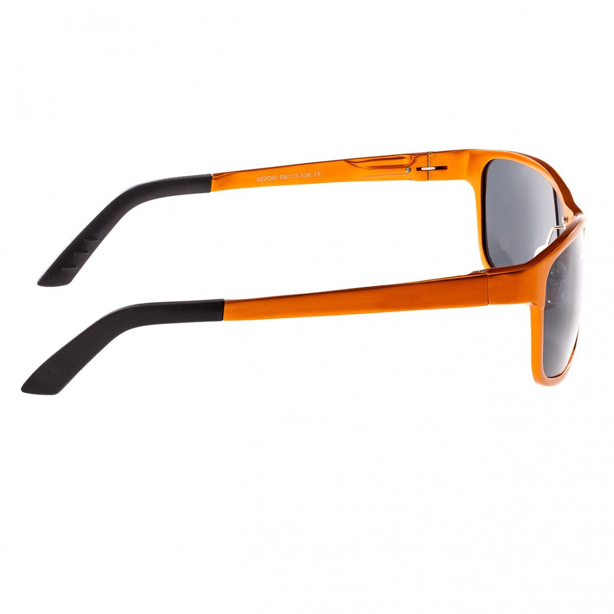 Breed Hydra Aluminium Polarized Sunglasses - Orange/Black - BSG022OG