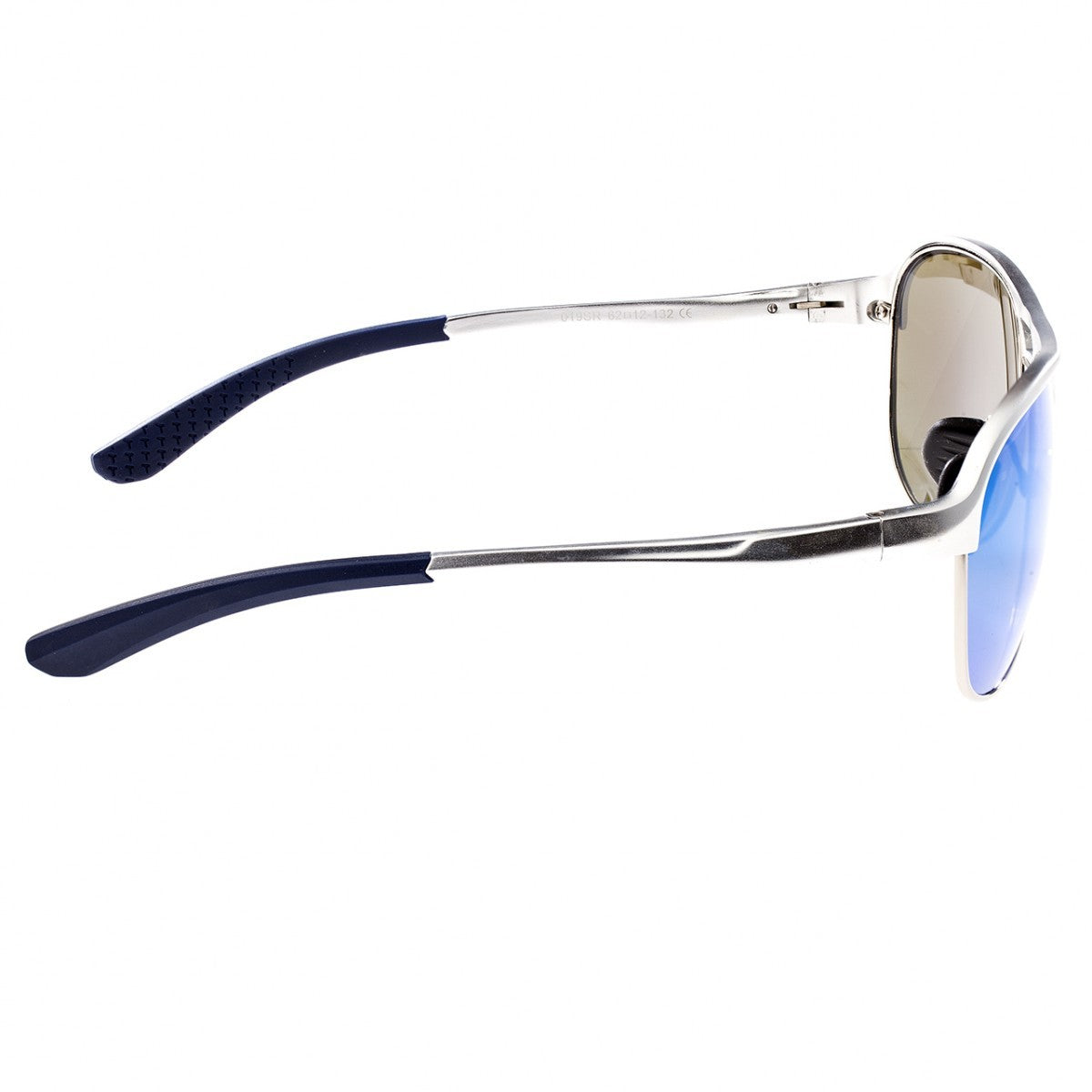 Breed Jupiter Aluminium Polarized Sunglasses - Silver/Blue-Green - BSG019SR