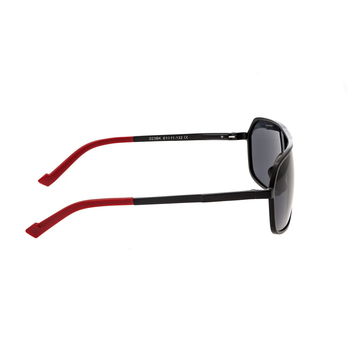 Breed Fornax Aluminium Polarized Sunglasses - Black/Black - BSG023BK