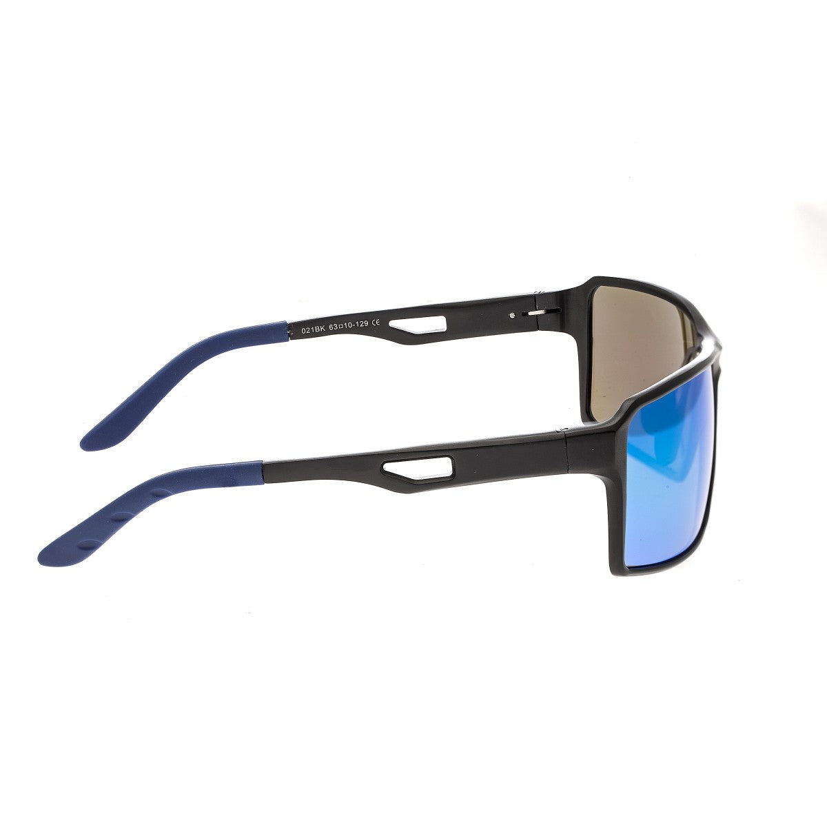 Breed Centaurus Aluminium Polarized Sunglasses - Black/Blue-Green - BSG021BK