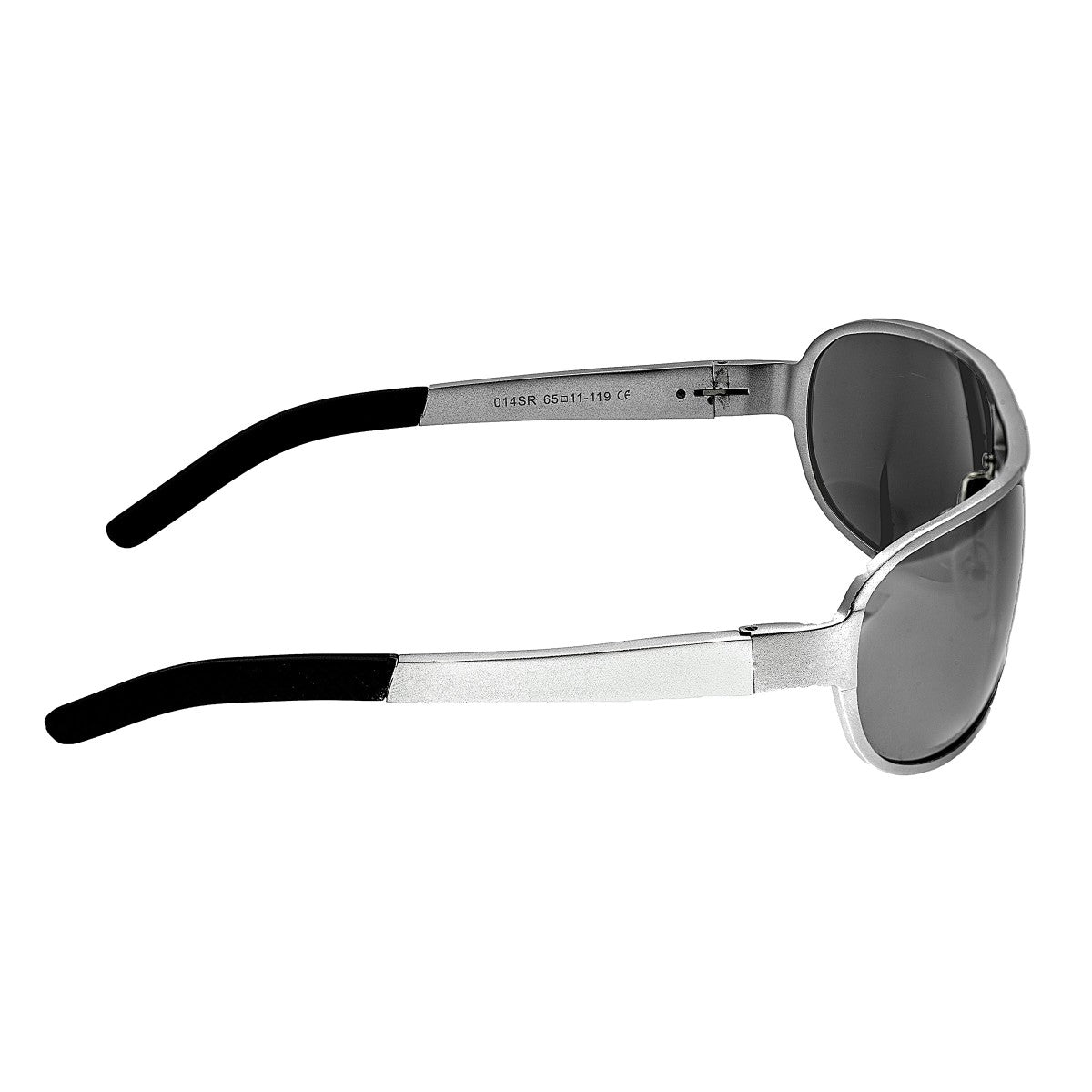 Breed Xander Aluminium Polarized Sunglasses - Silver/Silver - BSG014SR
