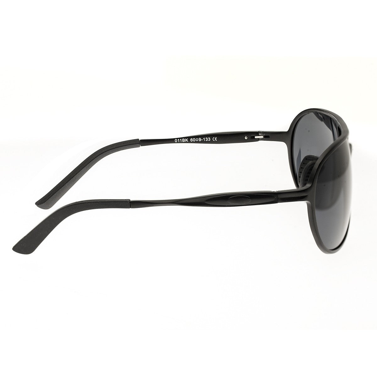 Breed Earhart Aluminium Polarized Sunglasses - Black/Black - BSG011BK