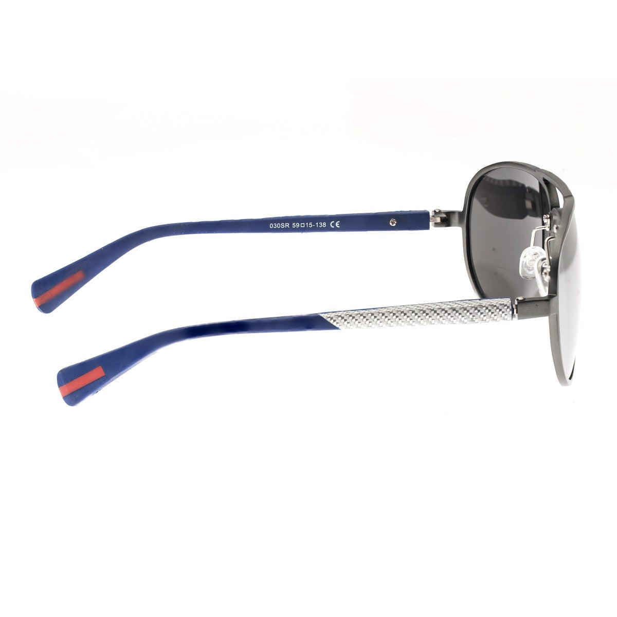 Breed Dorado Titanium Polarized Sunglasses - Gunmetal/Black - BSG030SR