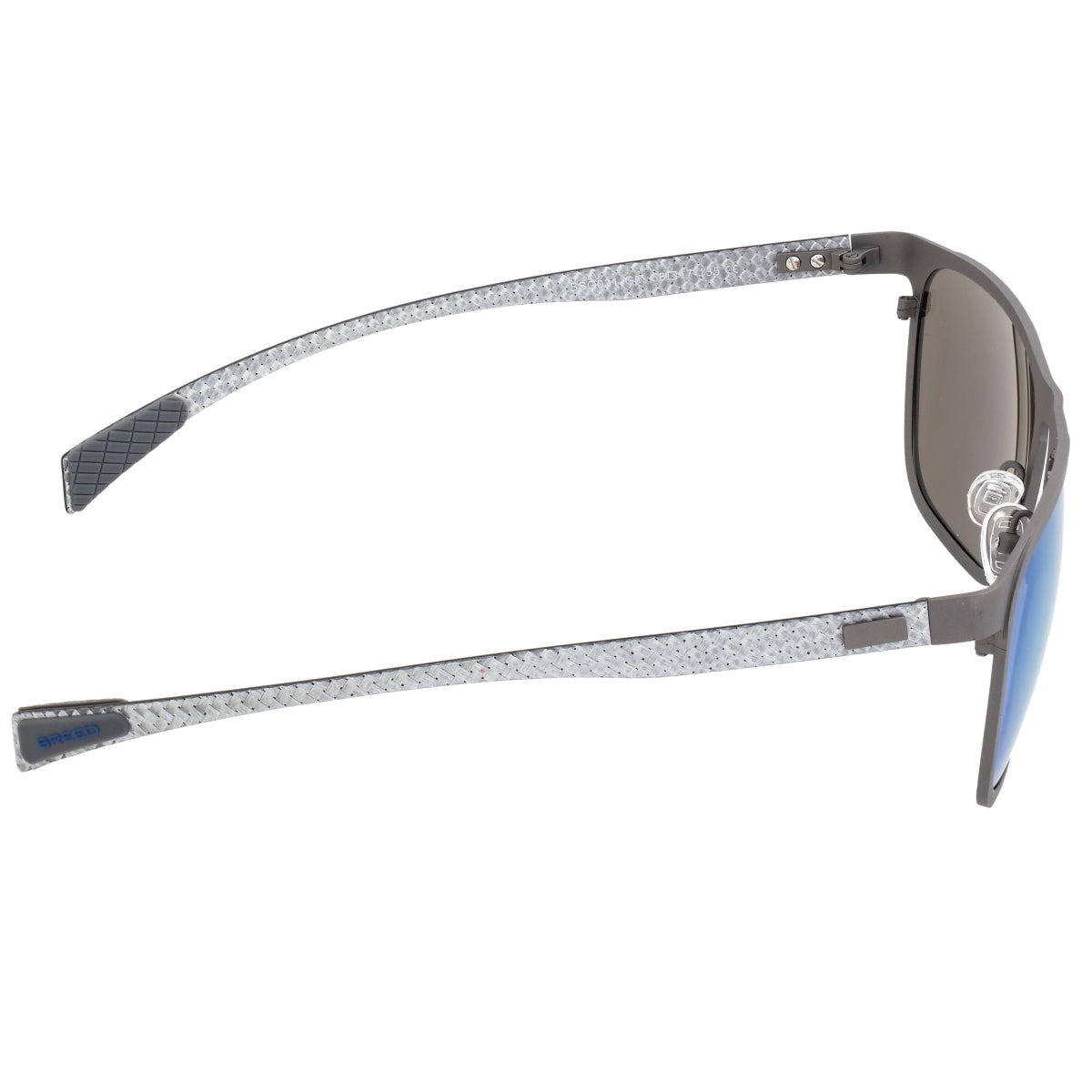 Breed Capricorn Titanium Polarized Sunglasses - Gunmetal/Blue-Green - BSG031GM