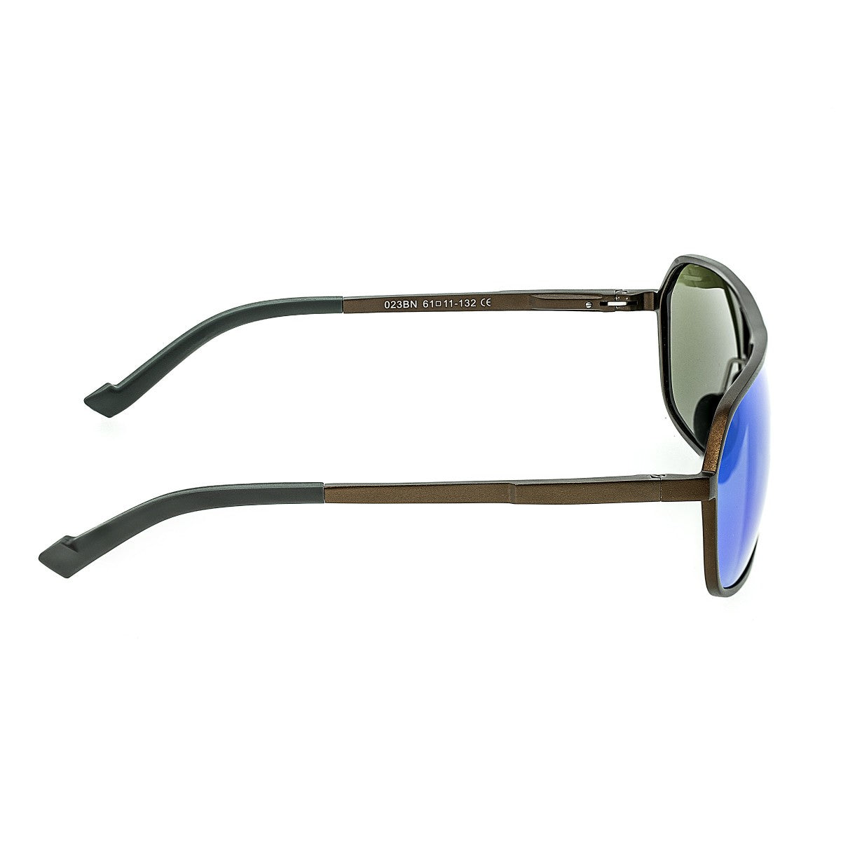 Breed Fornax Aluminium Polarized Sunglasses - Brown/Blue-Green - BSG023BN
