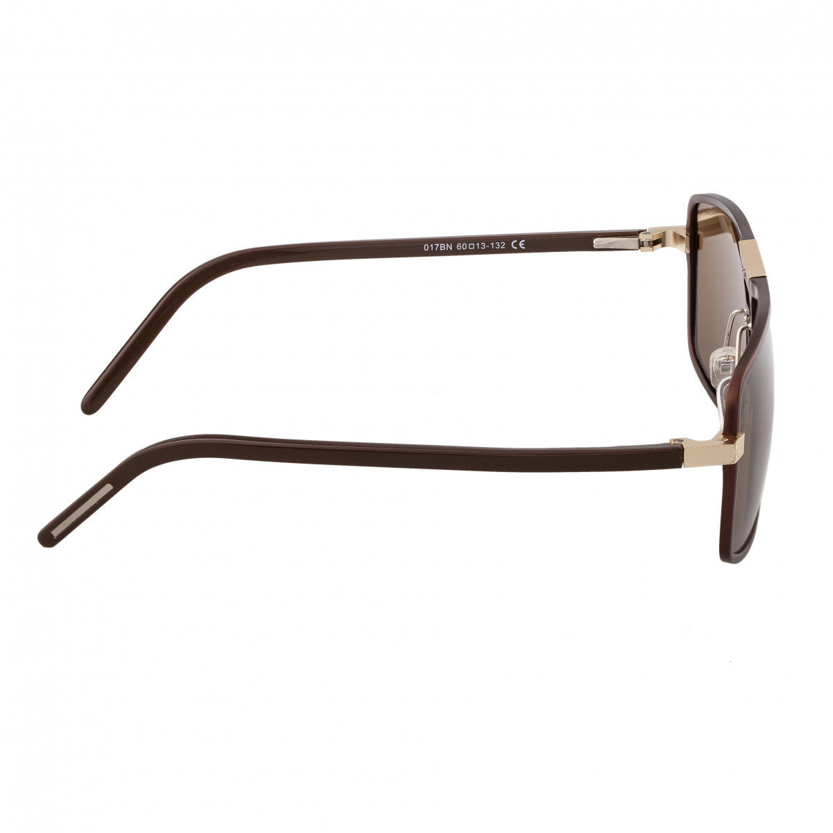Breed Retrograde Aluminium Polarized Sunglasses - Brown/Brown - BSG017BN