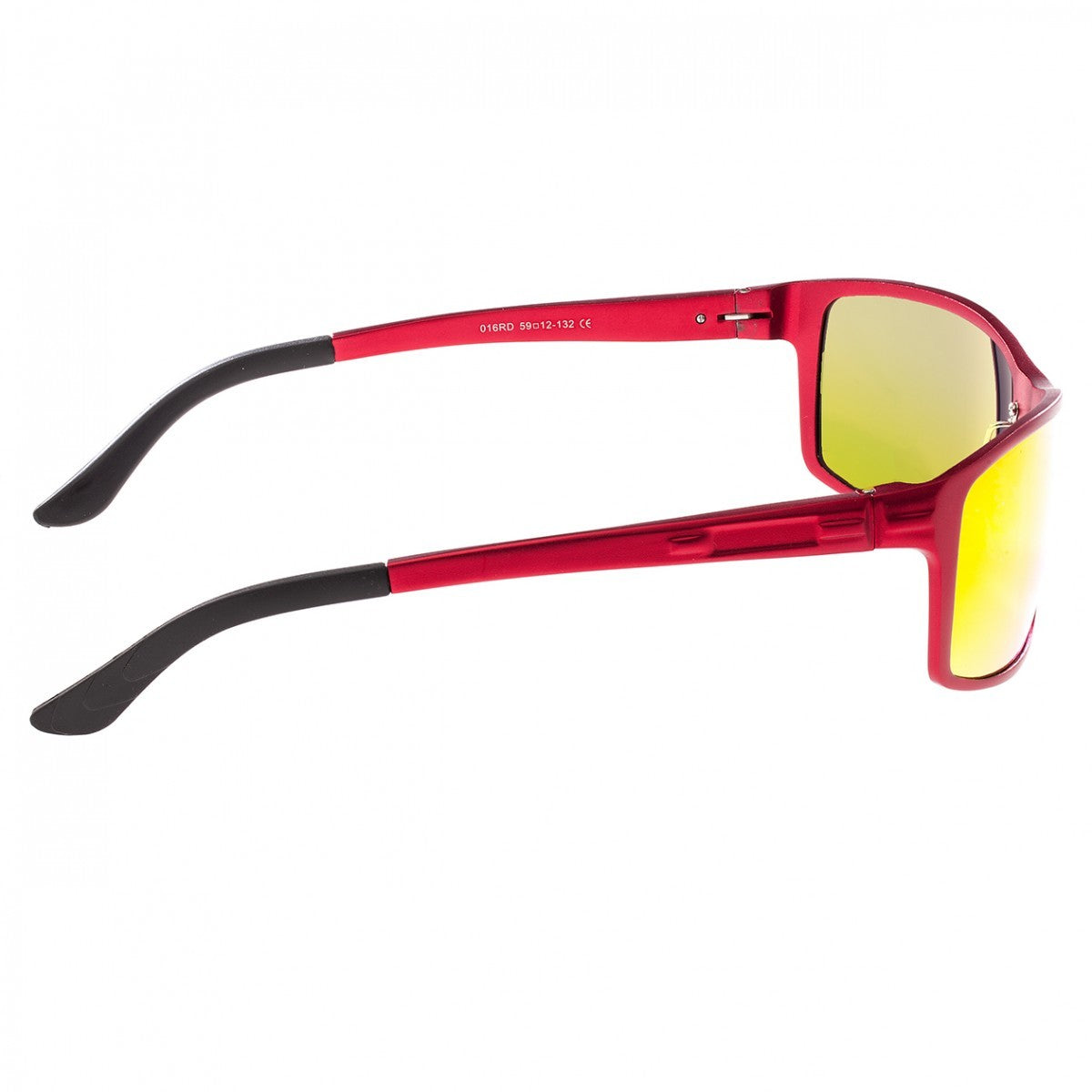 Breed Kaskade Aluminium Polarized Sunglasses - Red/Red-Yellow - BSG016RD