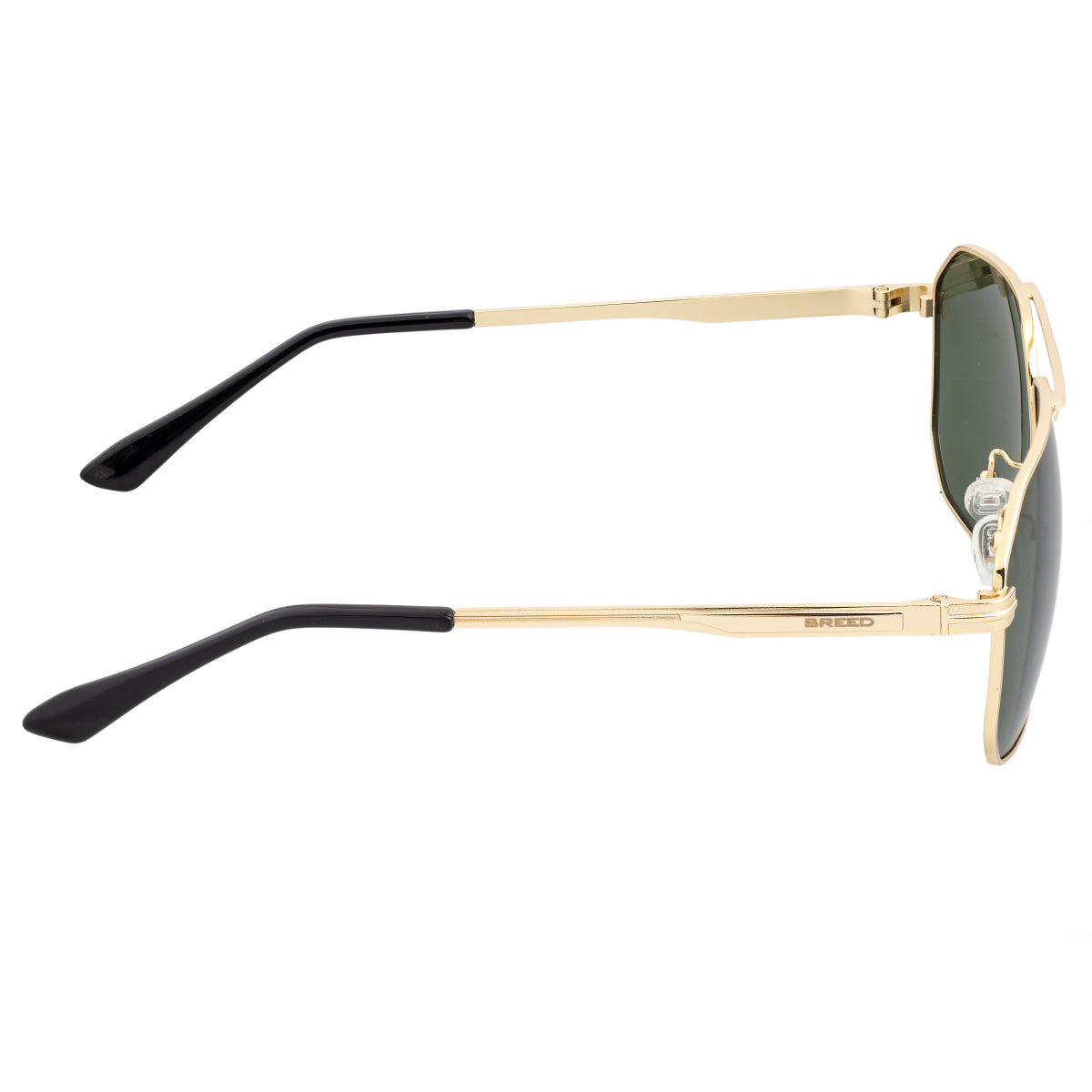 Breed Norma Polarized Sunglasses - Gold/Black - BSG064GD