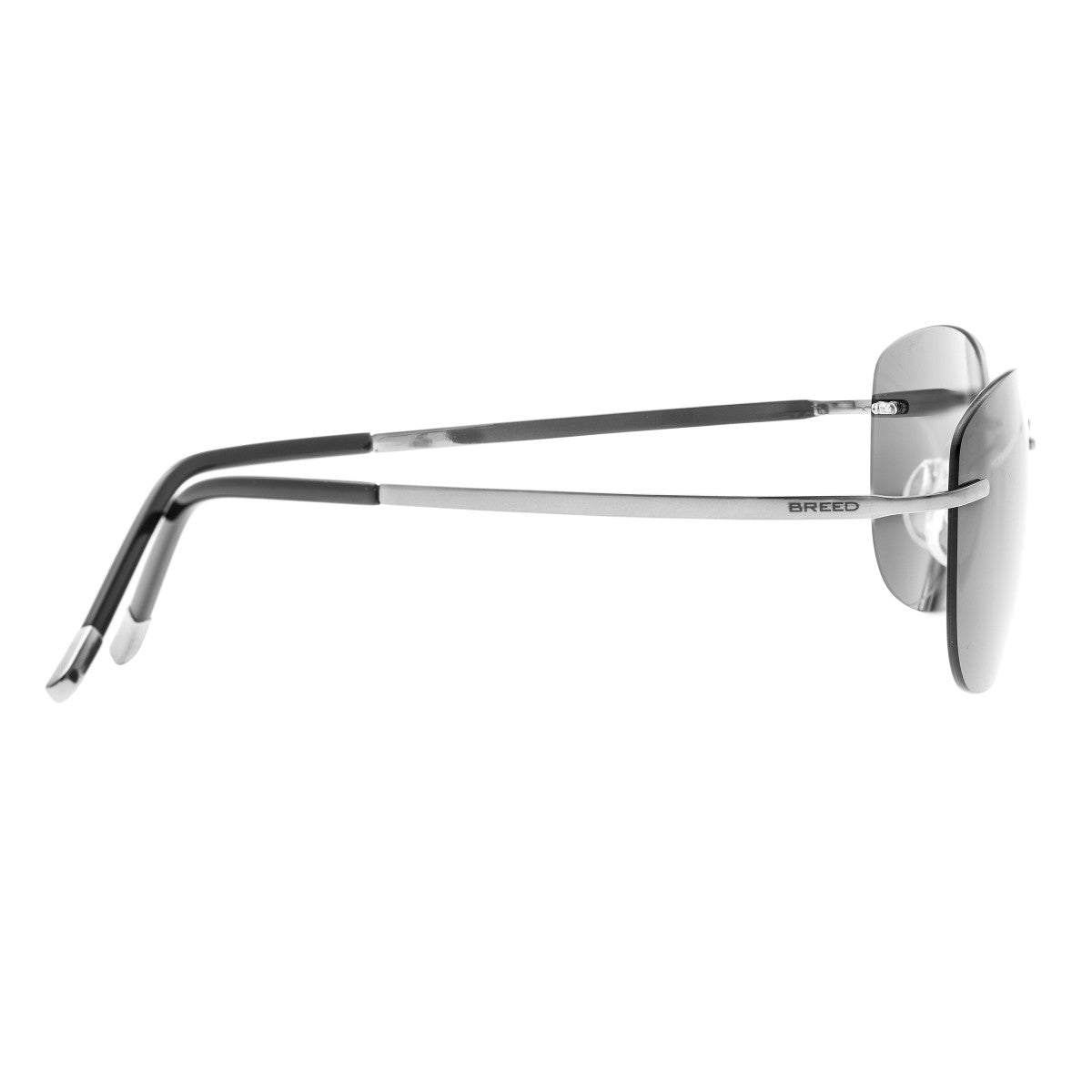 Breed Adhara Polarized Sunglasses - Gunmetal/Black - BSG043GM