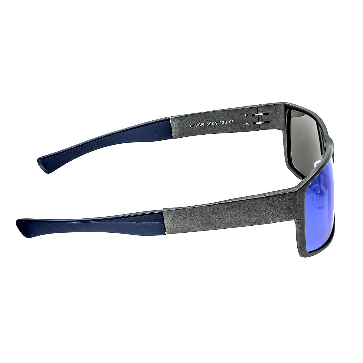 Breed Stratus Aluminium Polarized Sunglasses - Gunmetal/Green - BSG010SR