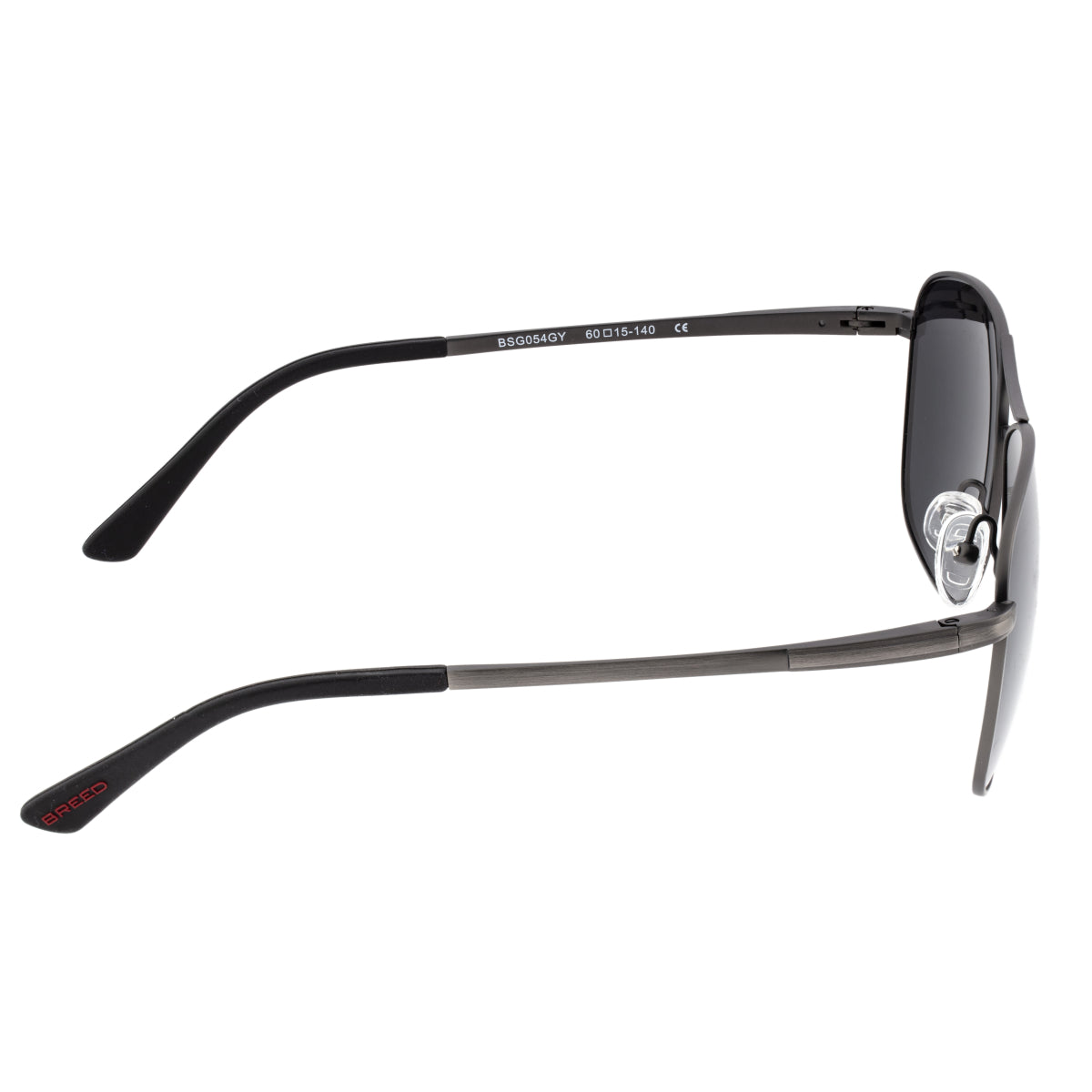Breed Hera Titanium Polarized Sunglasses - Gunmetal/Black - BSG054GY