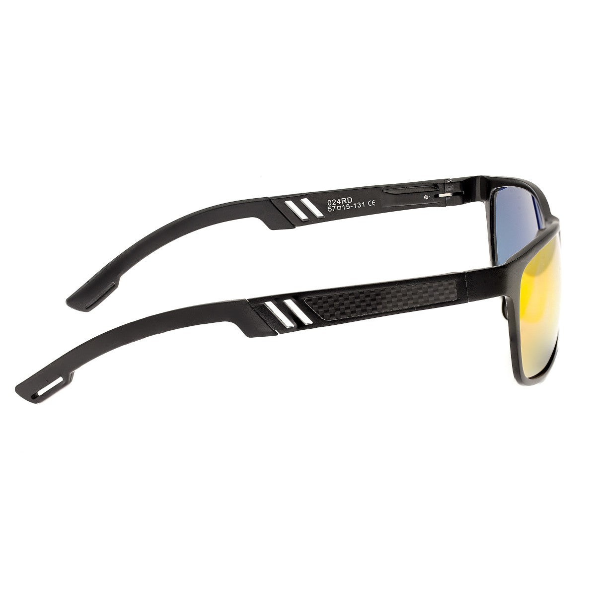 Breed Pyxis Titanium Polarized Sunglasses - Black/Red-Yellow - BSG024RD