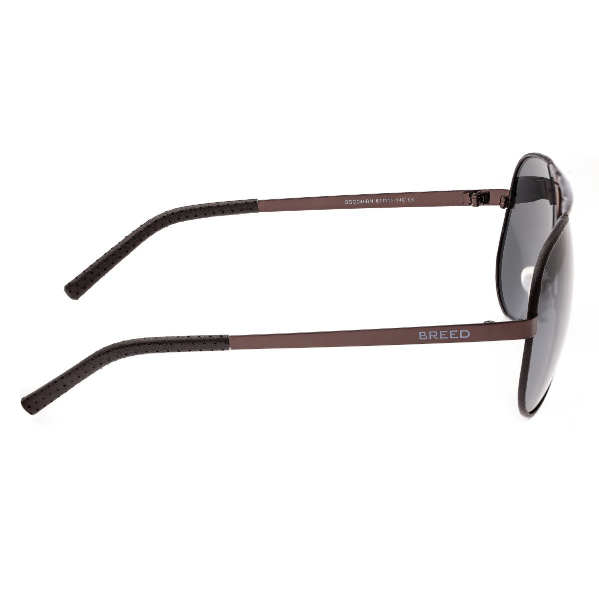 Breed Genesis Polarized Sunglasses - Brown/Black - BSG046BN
