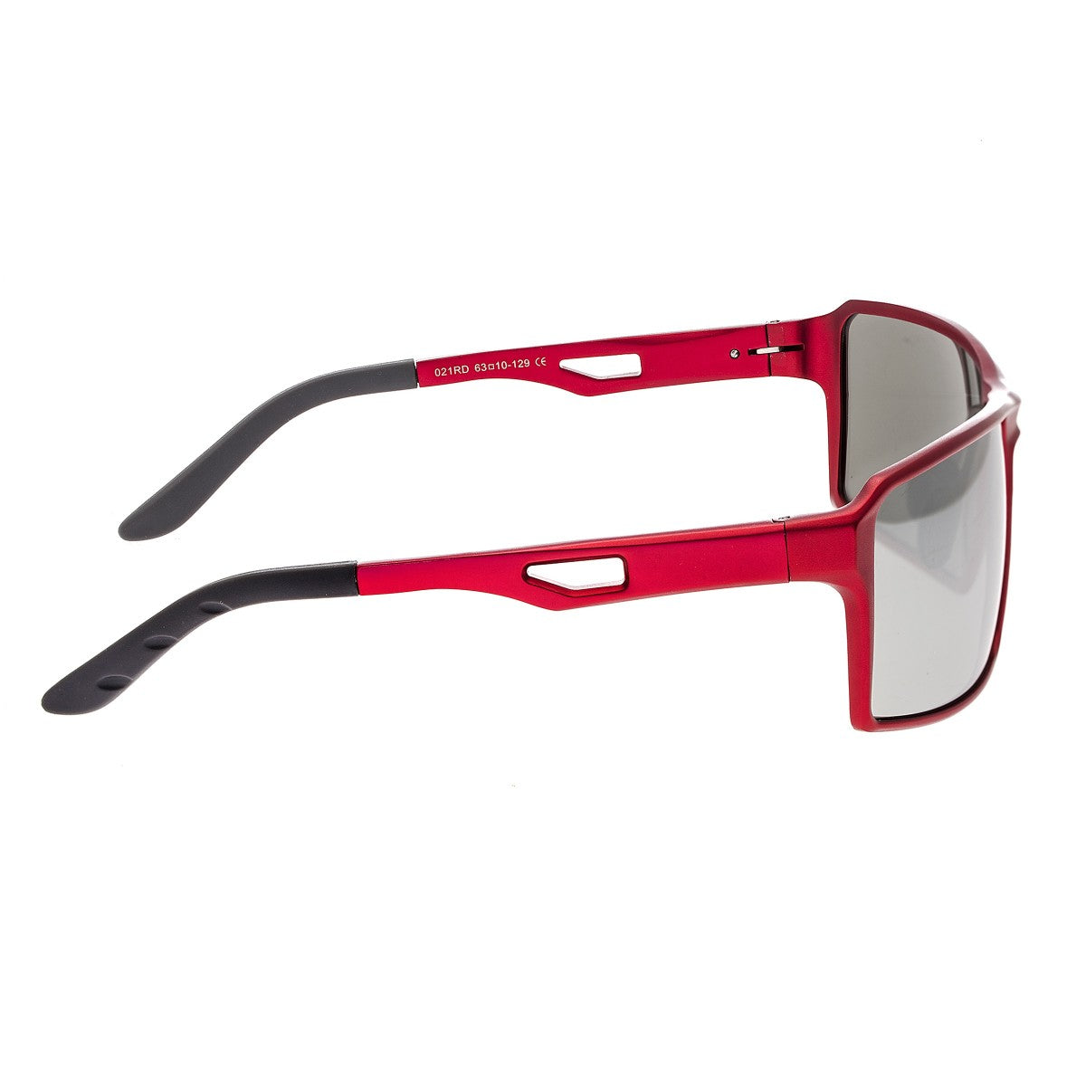 Breed Centaurus Aluminium Polarized Sunglasses - Red/Silver - BSG021RD