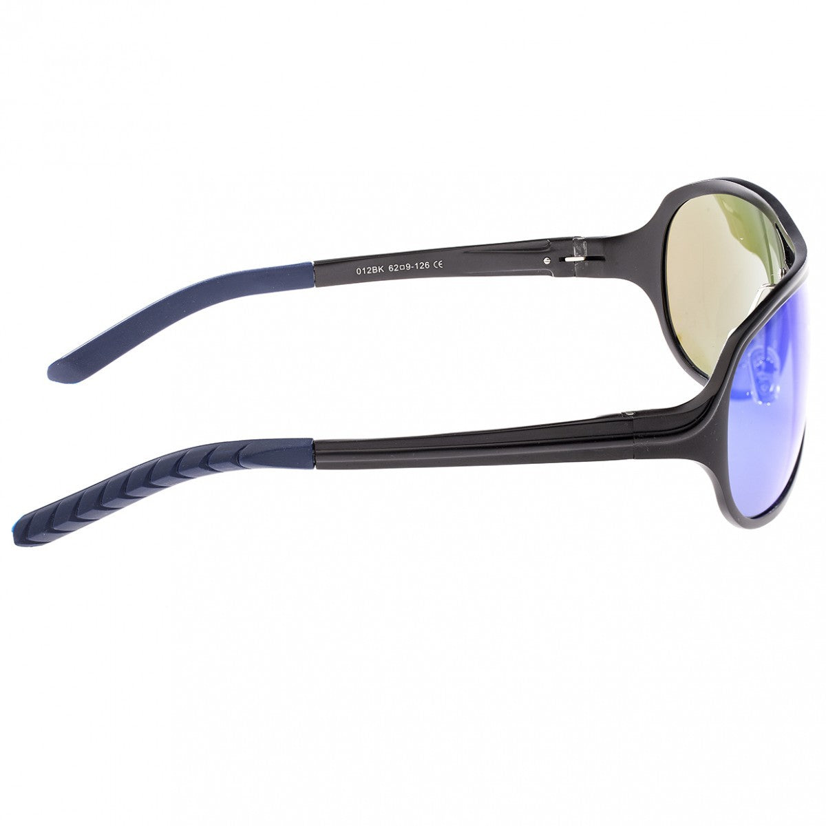 Breed Langston Aluminium Polarized Sunglasses - Black/Blue - BSG012BK