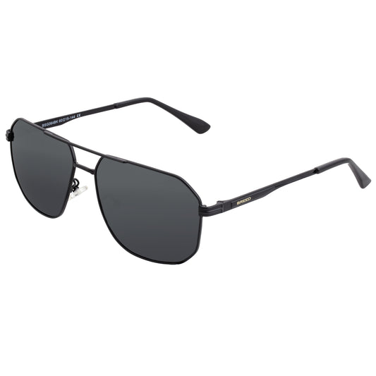 Breed Norma Polarized Sunglasses - Black/Black - BSG064BK