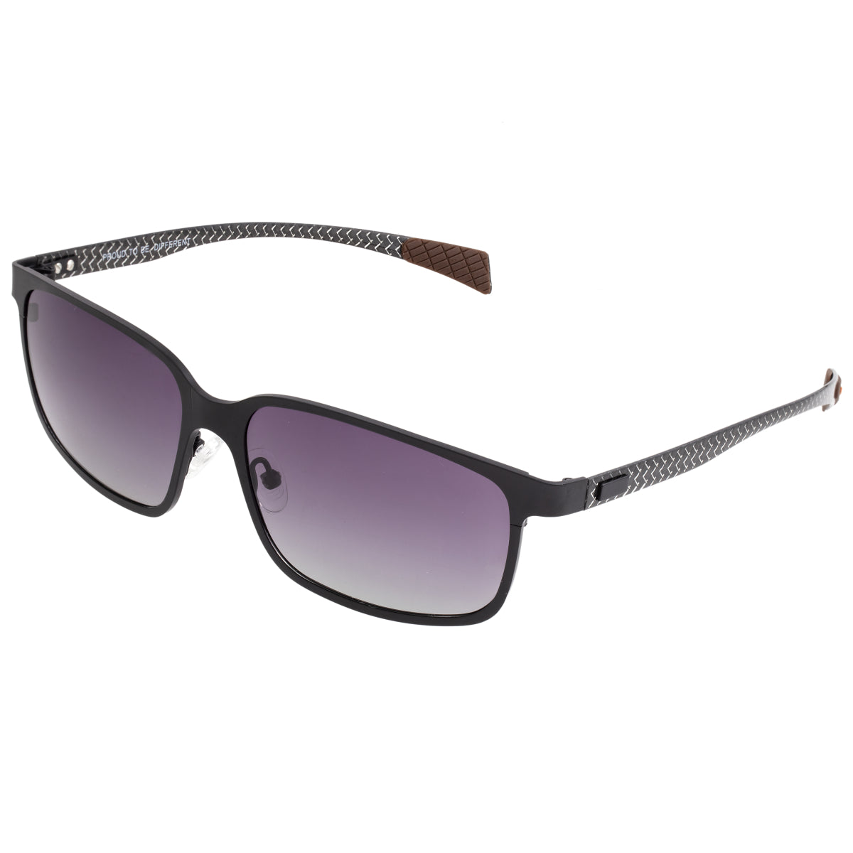 Breed Neptune Titanium and Carbon Fiber Polarized Sunglasses - Black/Black - BSG008BK