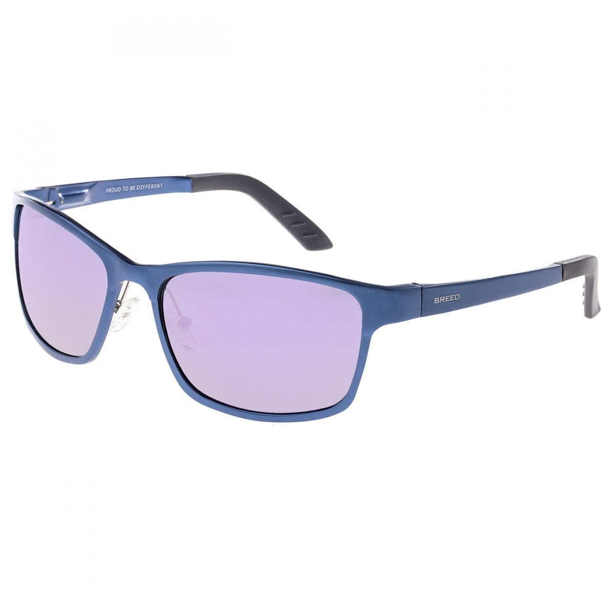 Breed Hydra Aluminium Polarized Sunglasses - Blue/Purple - BSG022BL